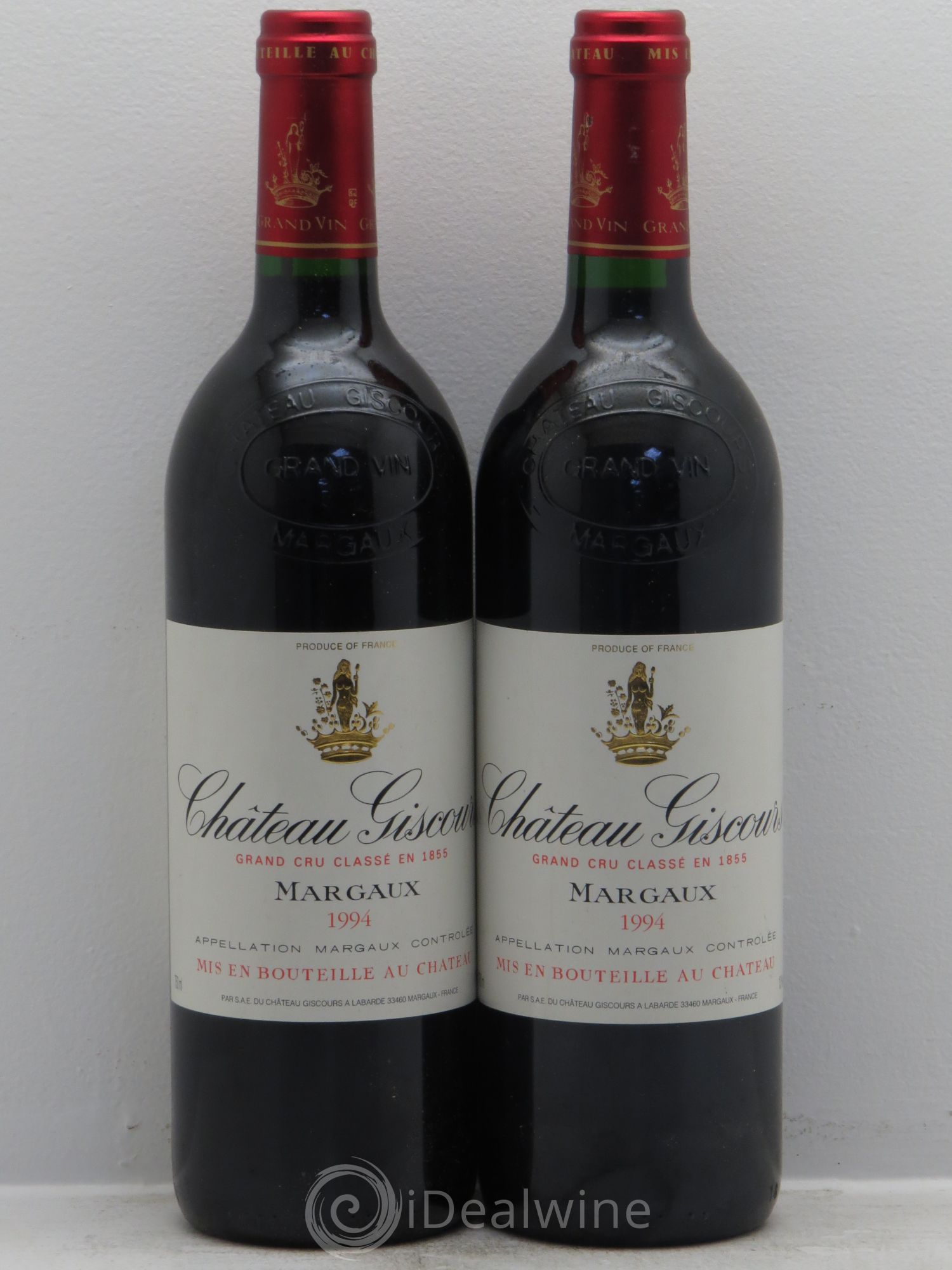 Château Giscours 3ème Grand Cru Classé 1994 - Lot de 2 bouteilles - 0