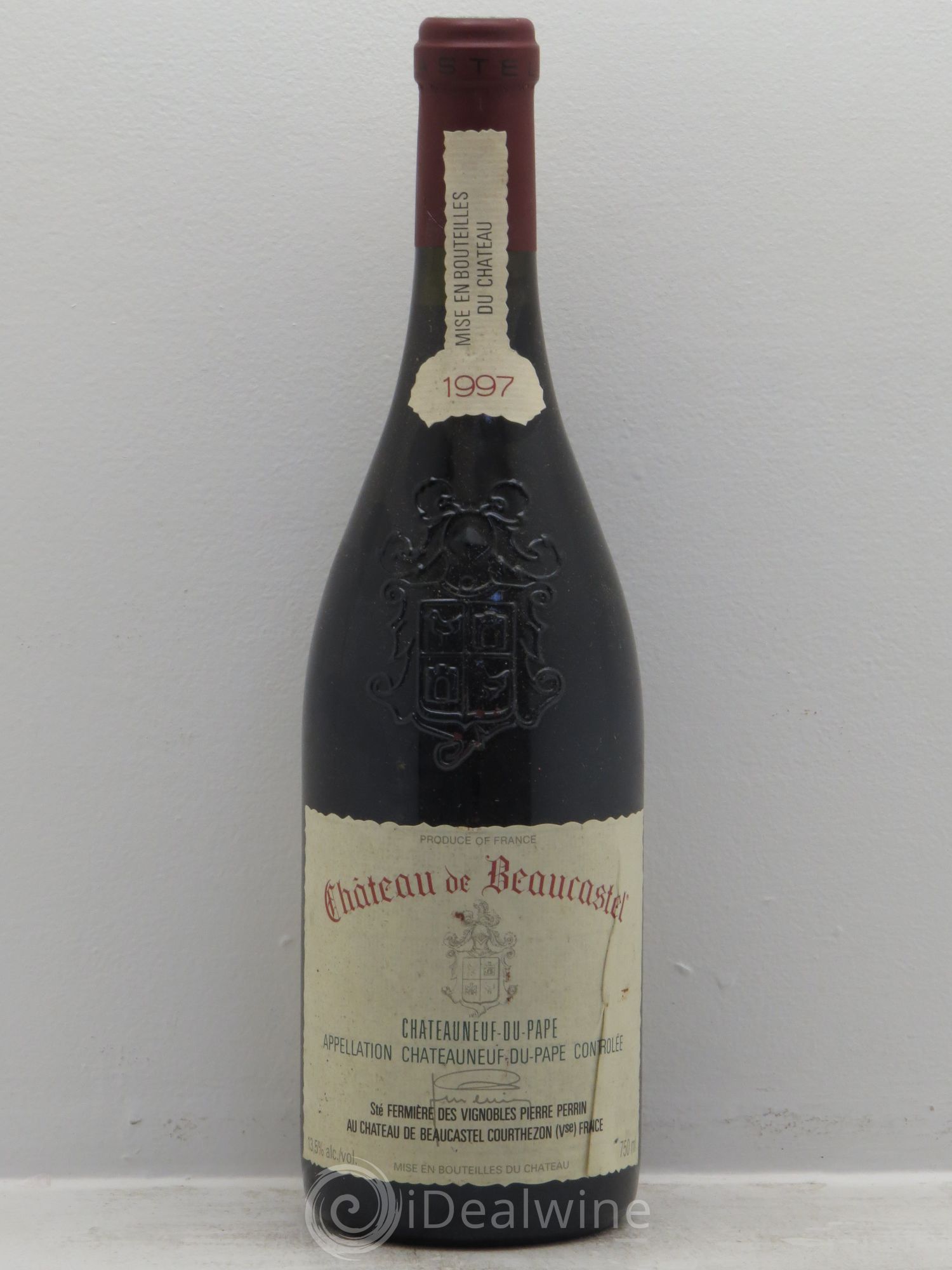 Châteauneuf-du-Pape Château de Beaucastel Famille Perrin 1997 - Lot de 1 bouteille - 0