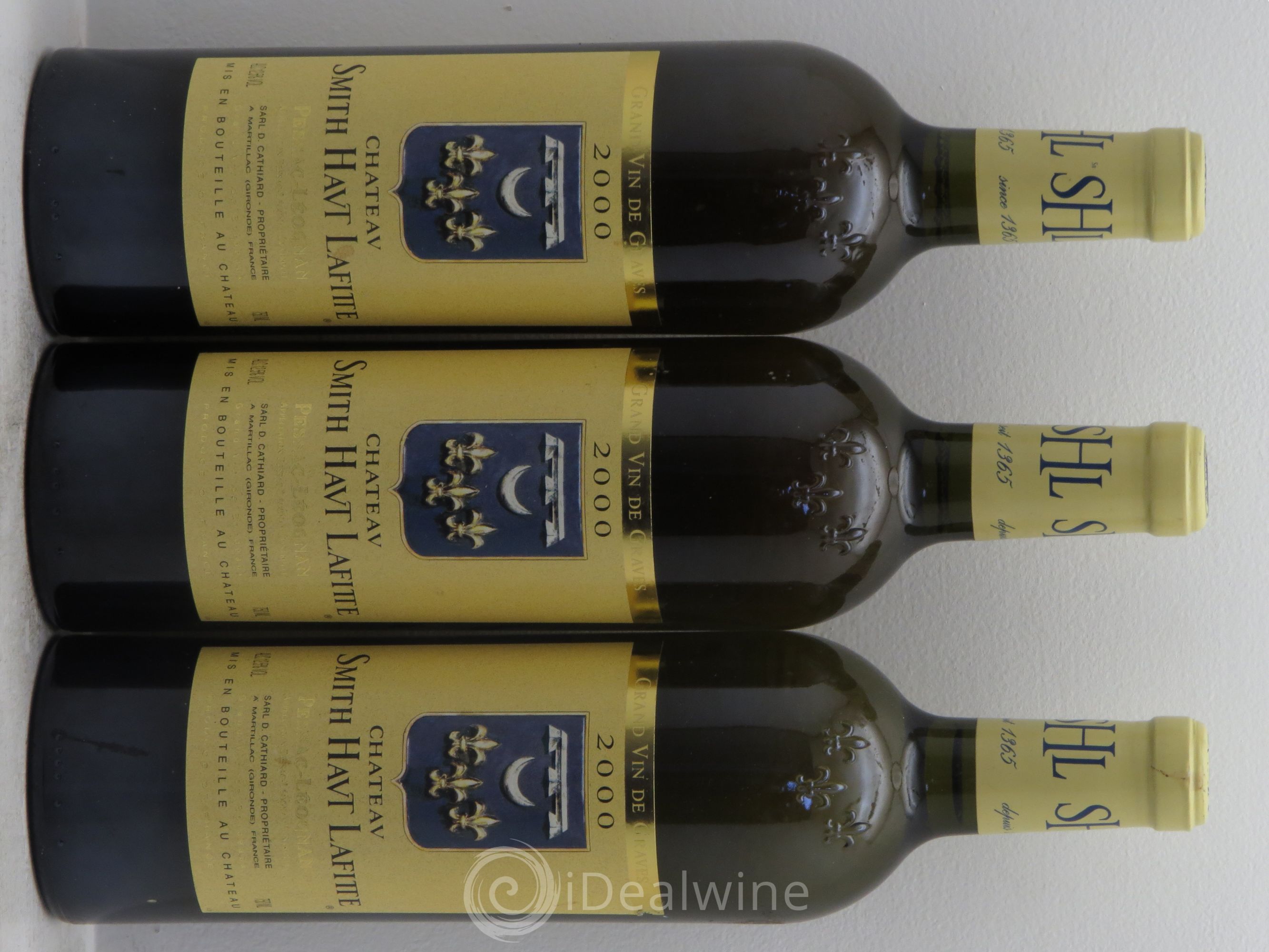 Château Smith Haut Lafitte 2000 - Lot de 3 bouteilles - 0