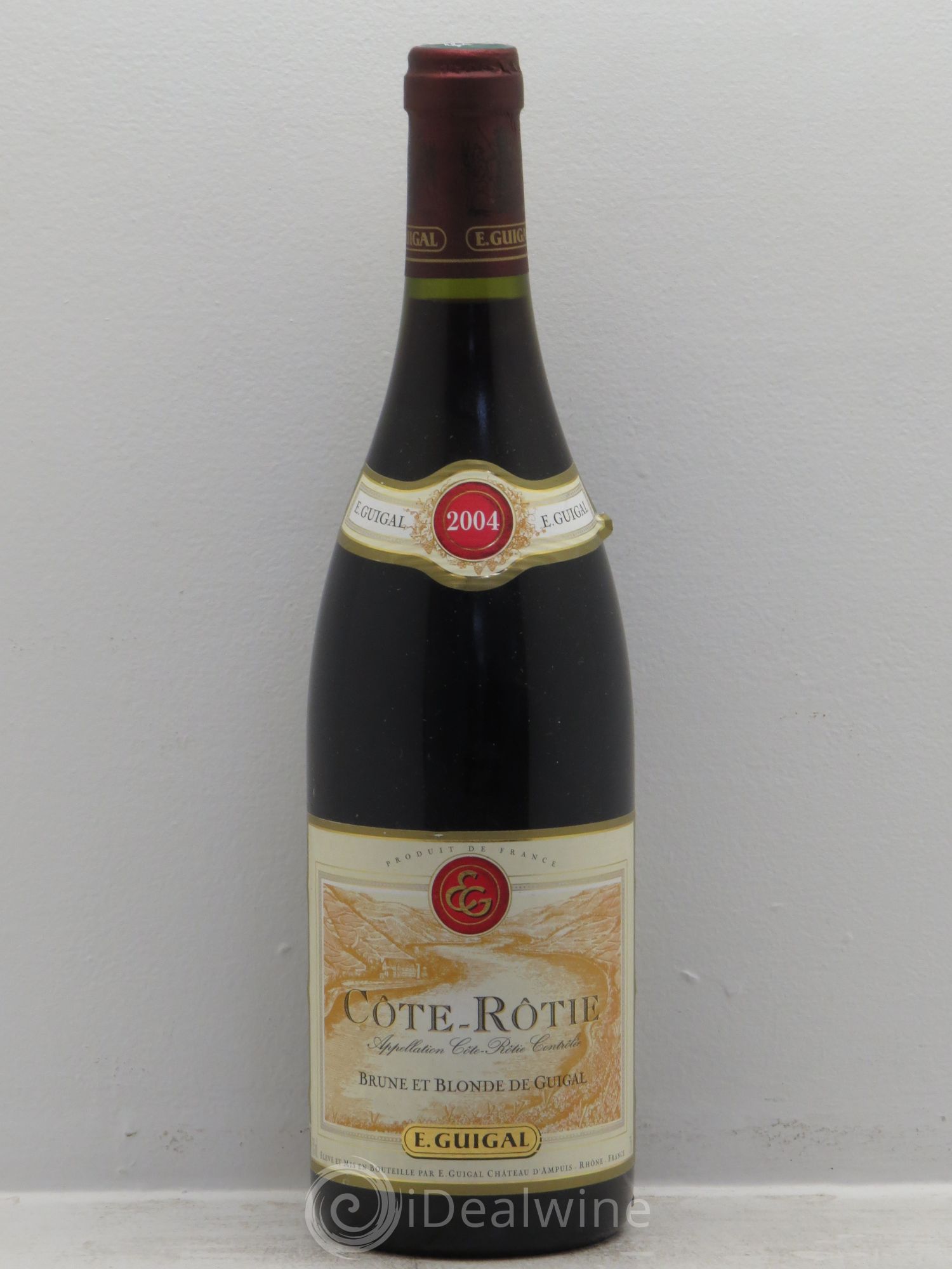 Côte-Rôtie Côtes Brune et Blonde Guigal 2004 - Lot de 6 bouteilles - 0
