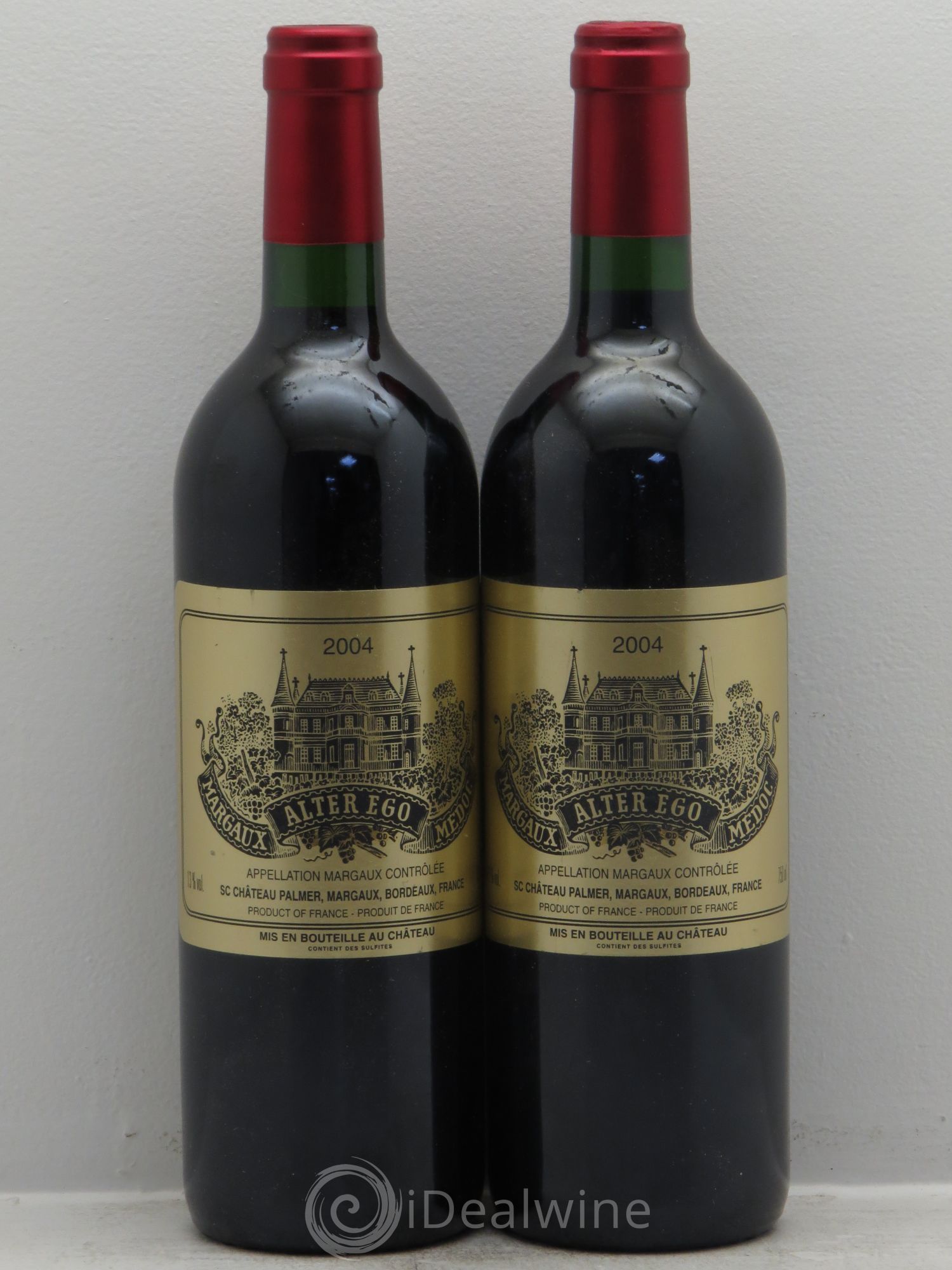 Alter Ego de Palmer Second Vin 2004 - Lot de 2 bouteilles - 0