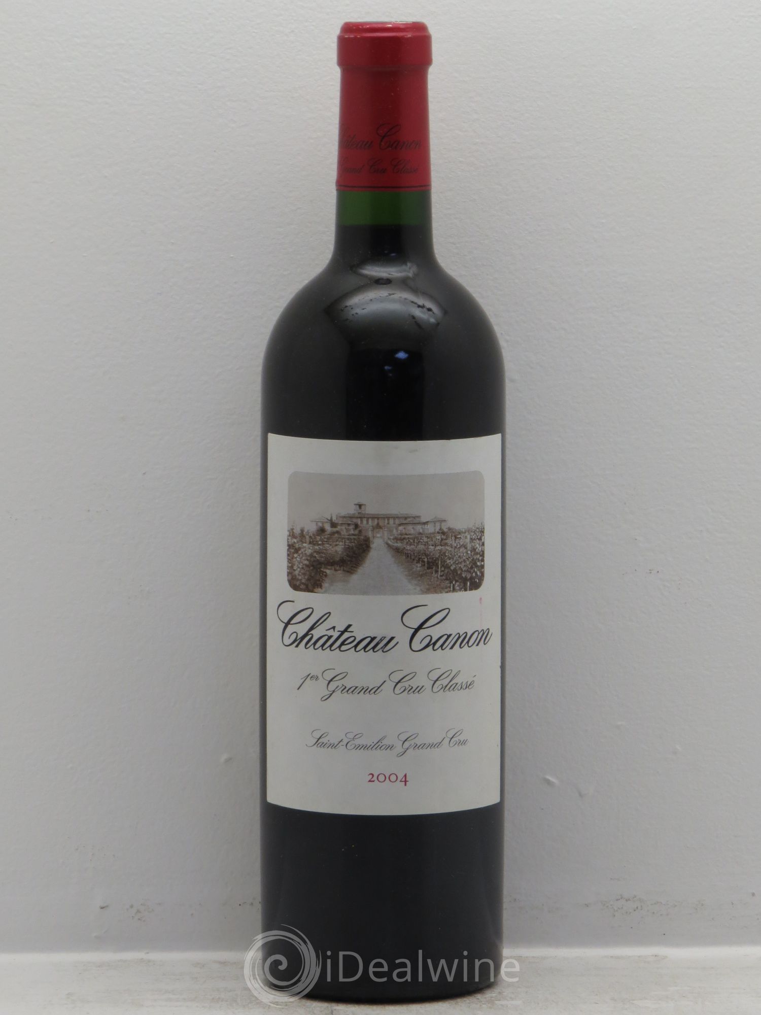 Château Canon 1er Grand Cru Classé B 2004 - Lot de 1 bouteille - 0
