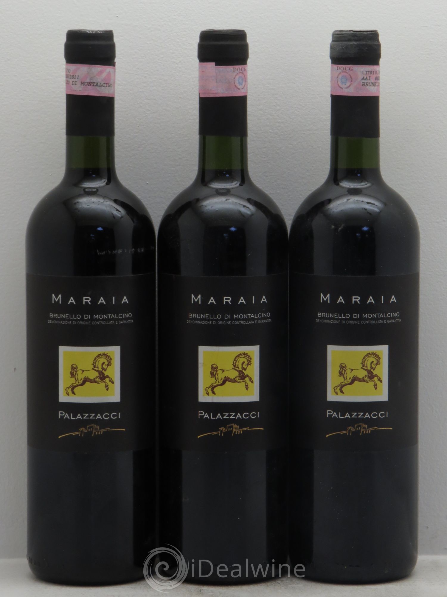Brunello di Montalcino Maraia Palazzaci 2005 - Lot de 3 bouteilles - 0