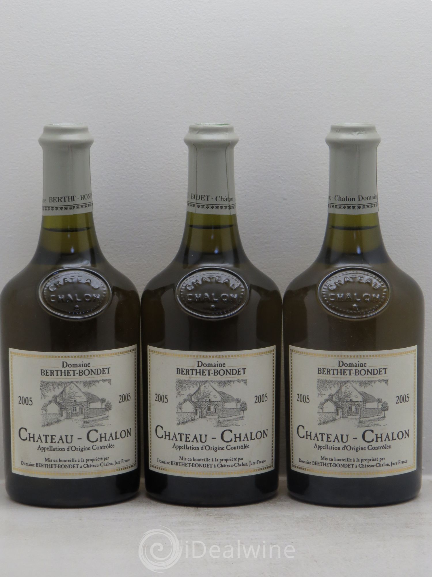 Château-Chalon Berthet-Bondet 2005 - Lot de 3 bouteilles - 0