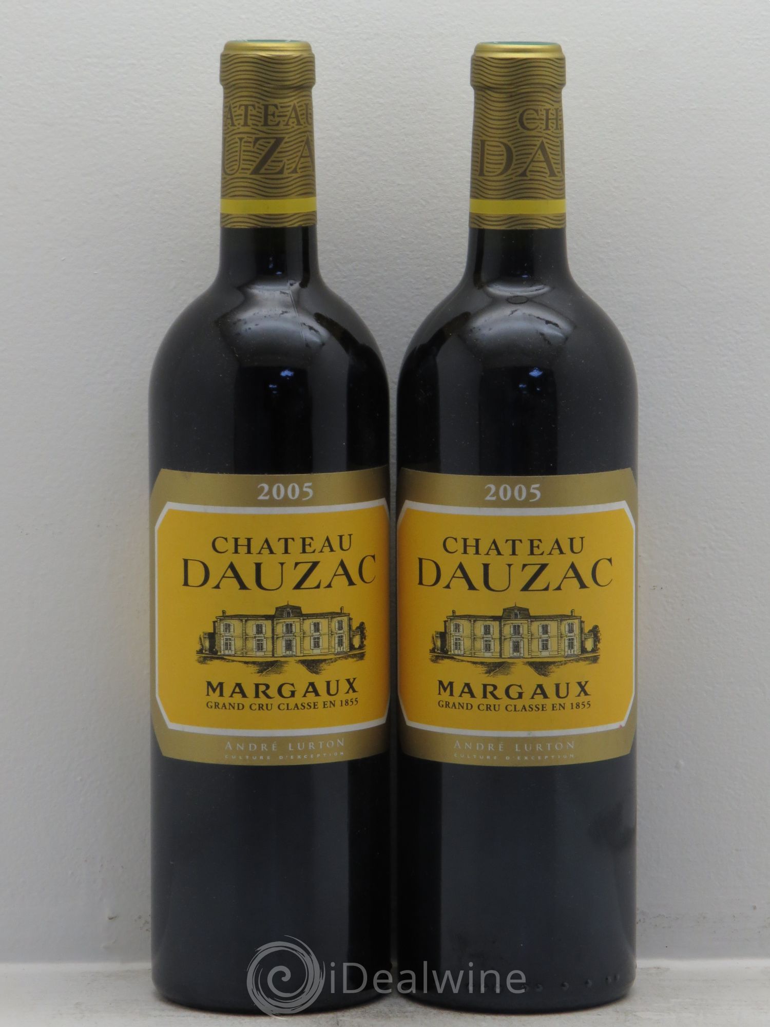 Château Dauzac 5ème Grand Cru Classé 2005 - Lot de 2 bouteilles - 0