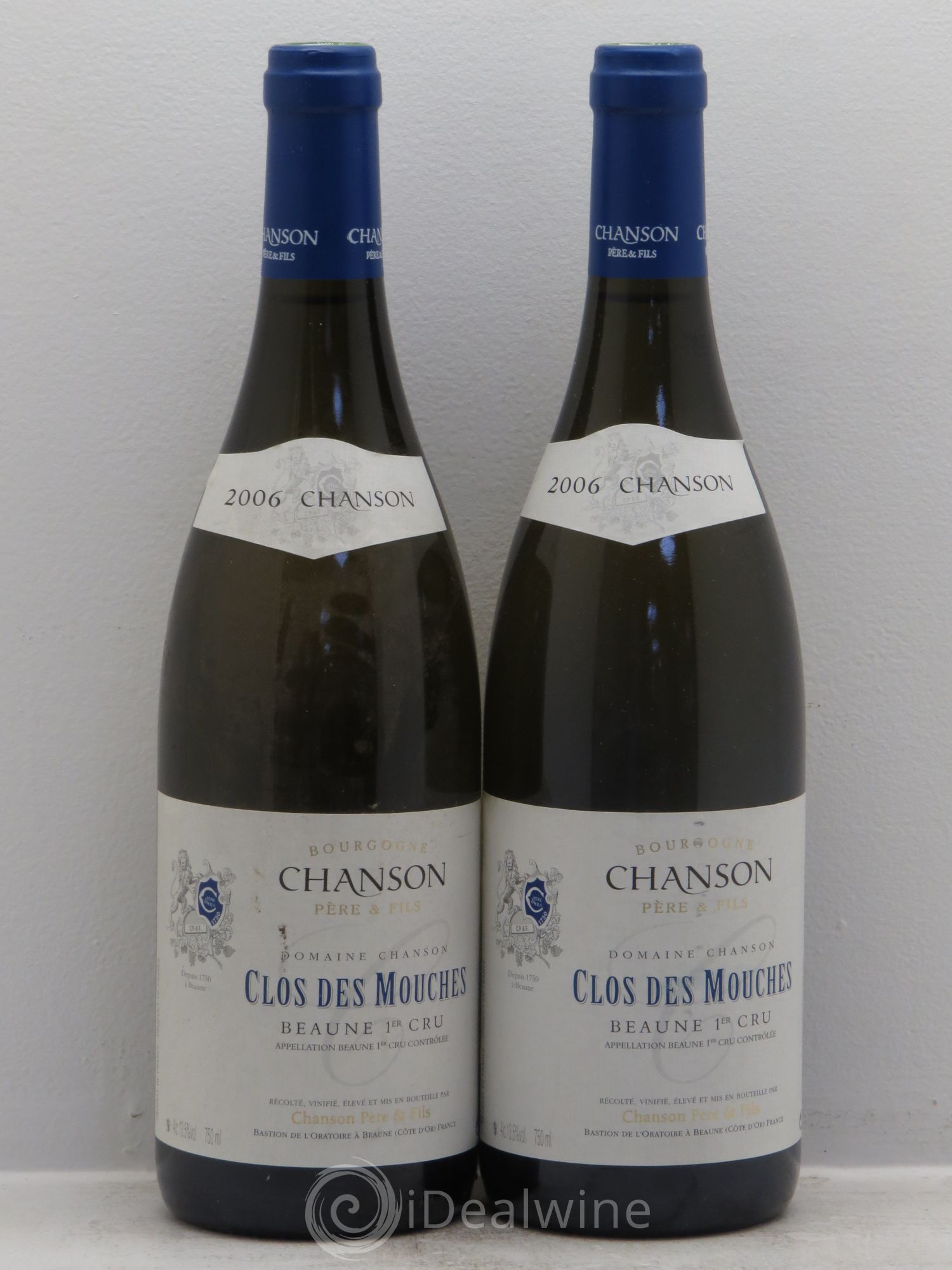 Beaune 1er Cru Domaine Chanson 2006 - Lot de 2 bouteilles - 0