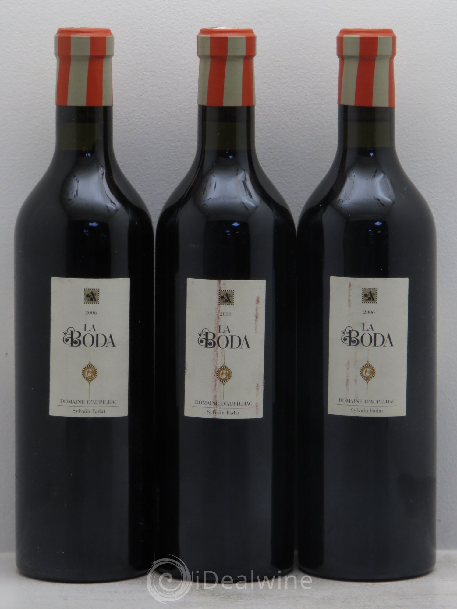 Languedoc Montpeyroux Aupilhac (Domaine d') La Boda Sylvain Fadat 2006 - Lot de 3 bouteilles - 0
