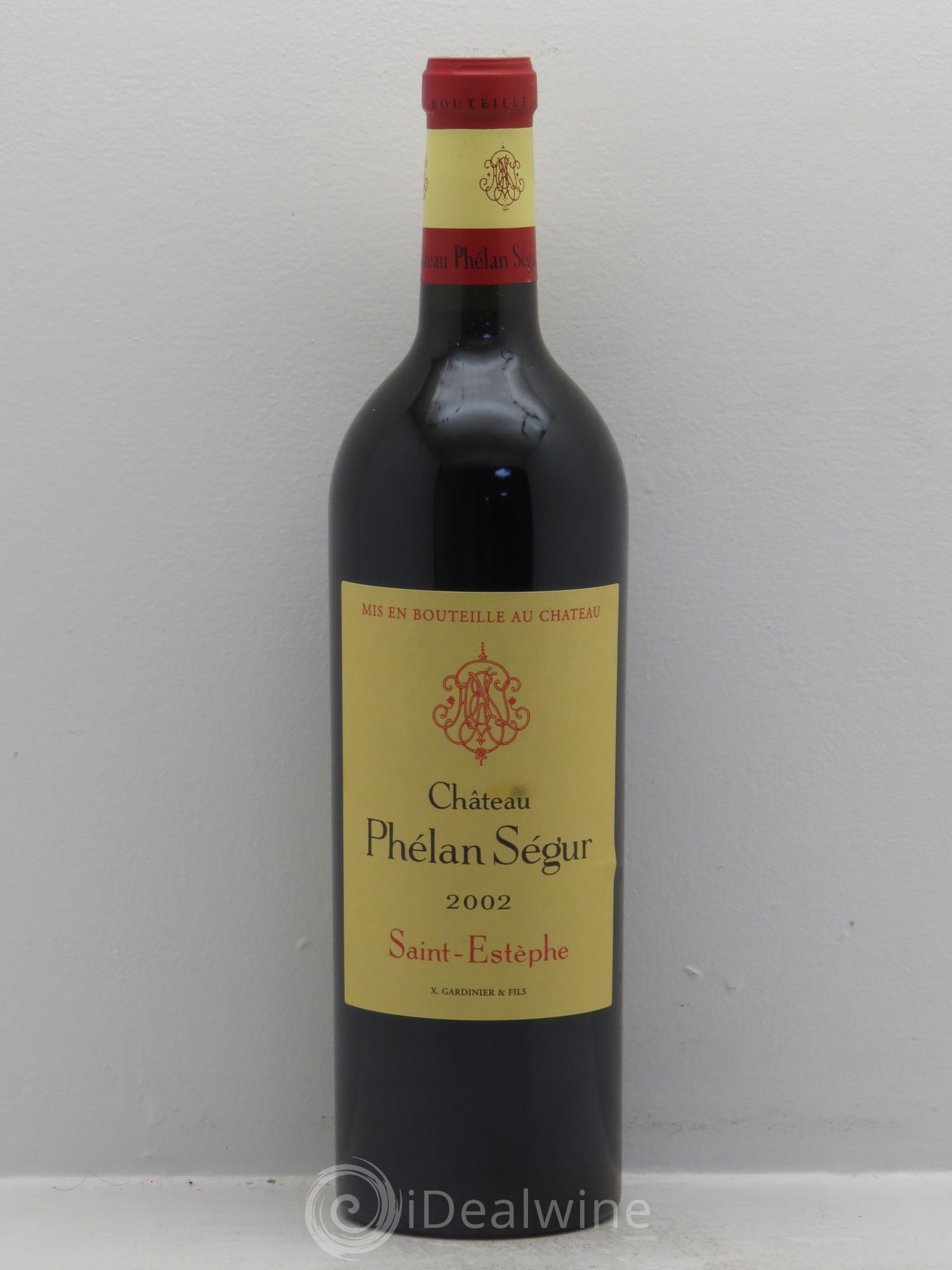 Château Phélan Ségur 2002 - Lot de 6 bouteilles - 0