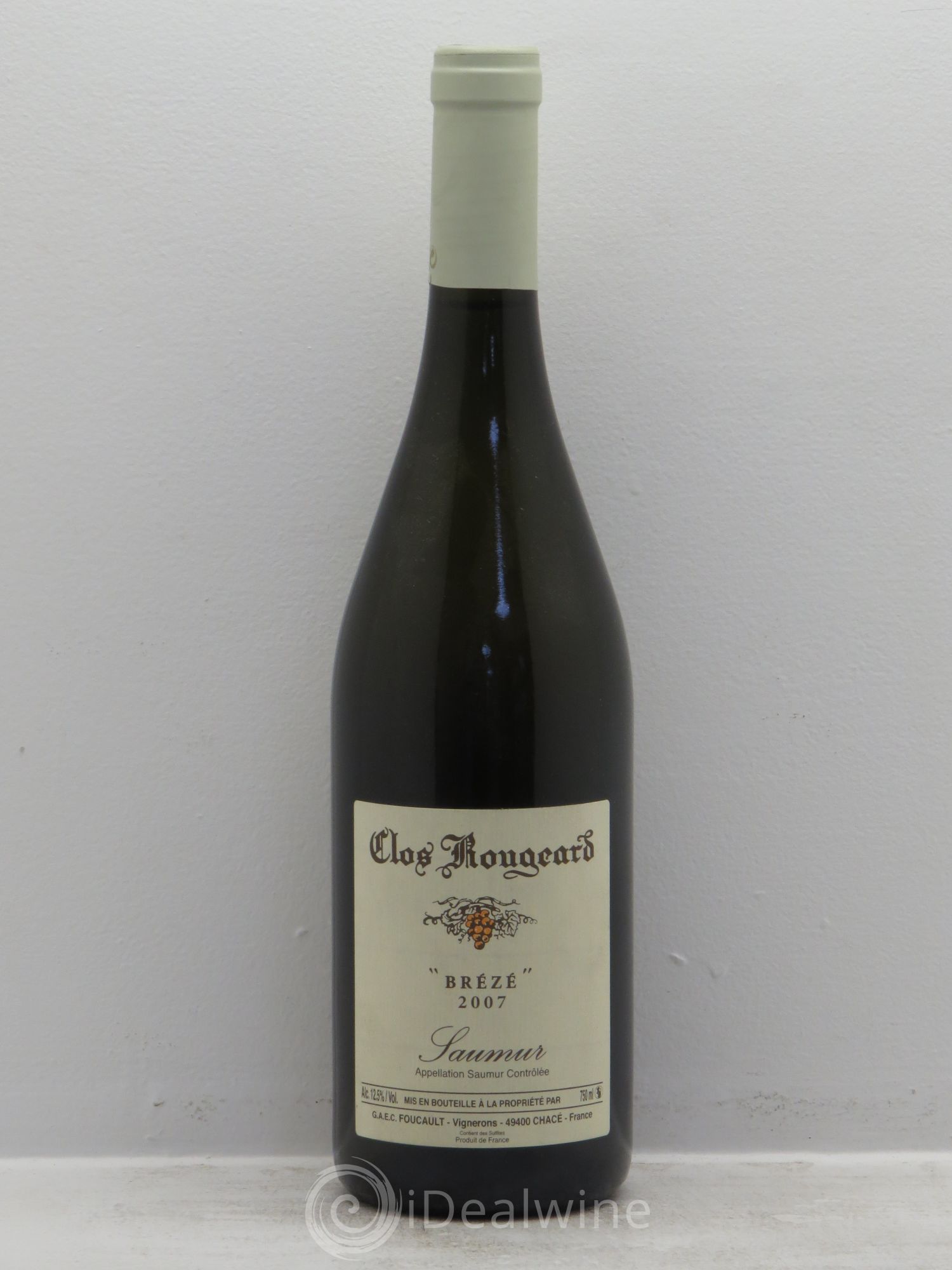 Saumur Brézé Clos Rougeard 2007 - Lot de 1 bouteille - 0