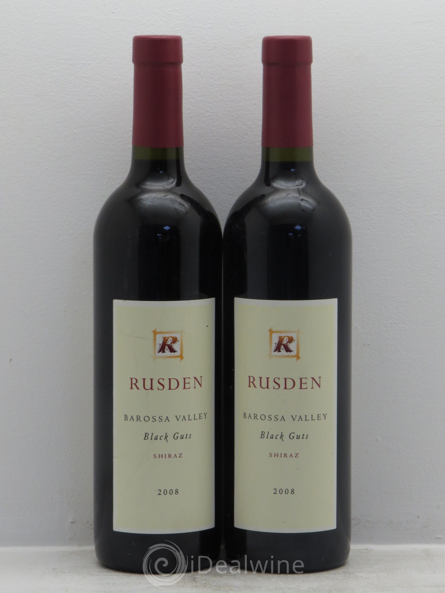 Australie Shiraz Barossa Valley Rusden Wines Black Guts 2008 - Posten von 2 Flaschen - 0