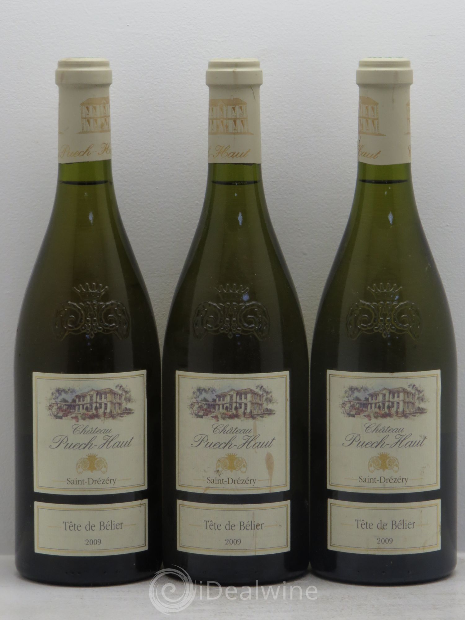 Coteaux du Languedoc Chateau Puech Tete de bélier 2009 - Posten von 3 Flaschen - 0