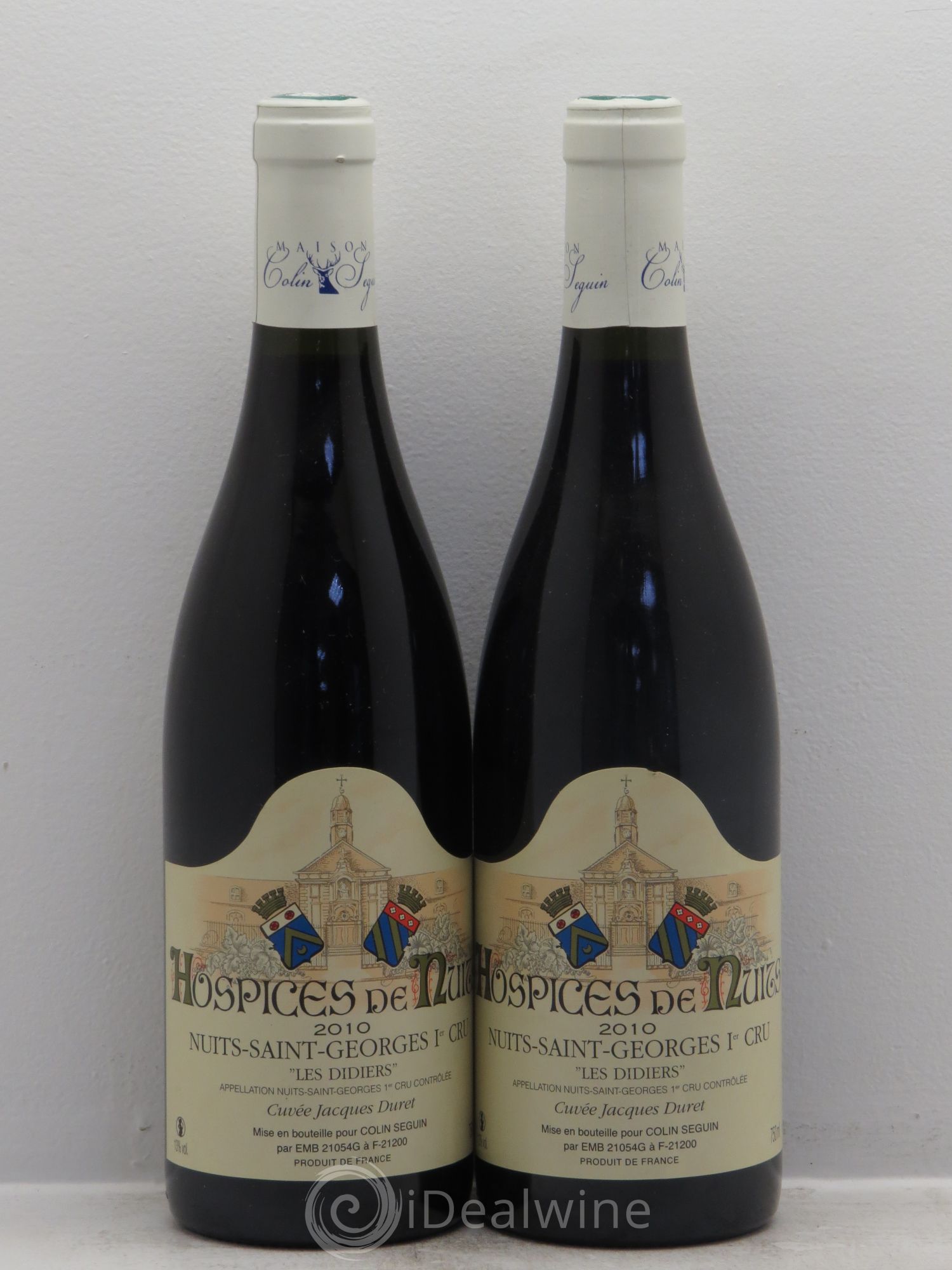 Nuits-Saint-Georges 1er Cru Jacques Duret Les Didiers 2010 - Posten von 2 Flaschen - 0