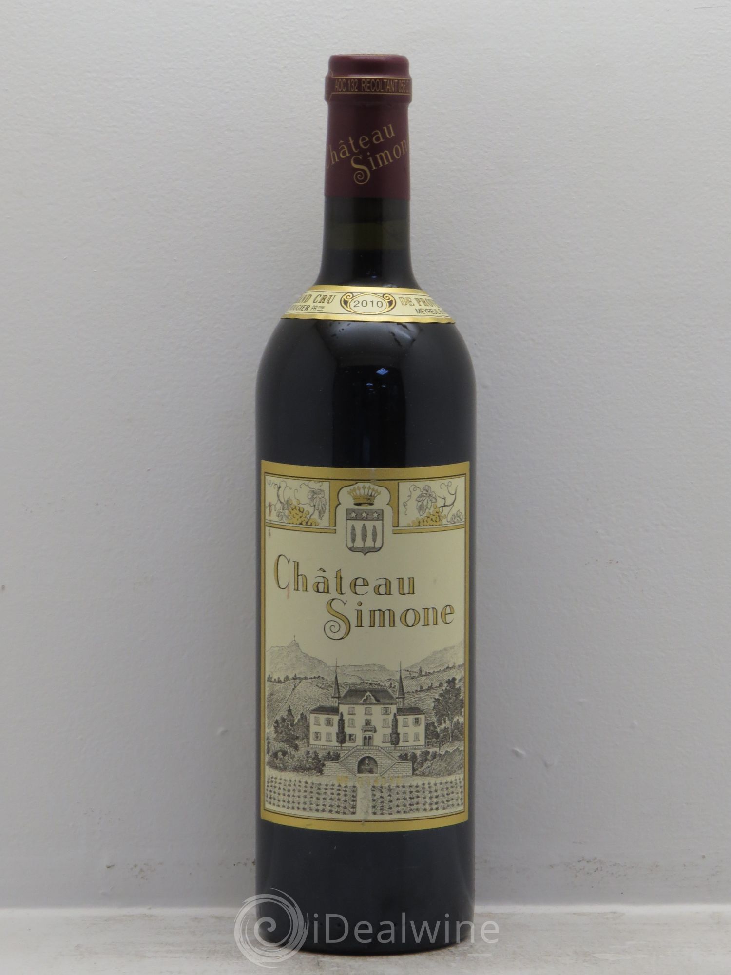 Palette Château Simone Famille Rougier 2010 - Lot de 6 bouteilles - 0