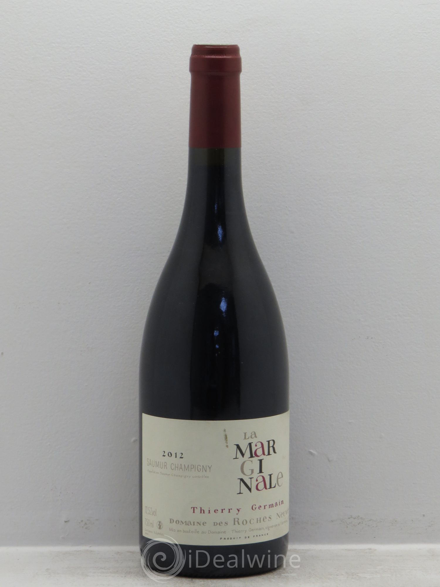 Saumur-Champigny La Marginale Domaine des Roches Neuves - Thierry Germain 2012 - Lot de 6 bouteilles - 0
