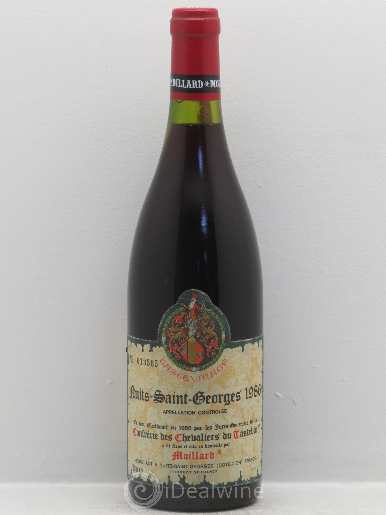 Nuits-Saint-Georges Tastevine 1986 - Lot de 1 bouteille - 0