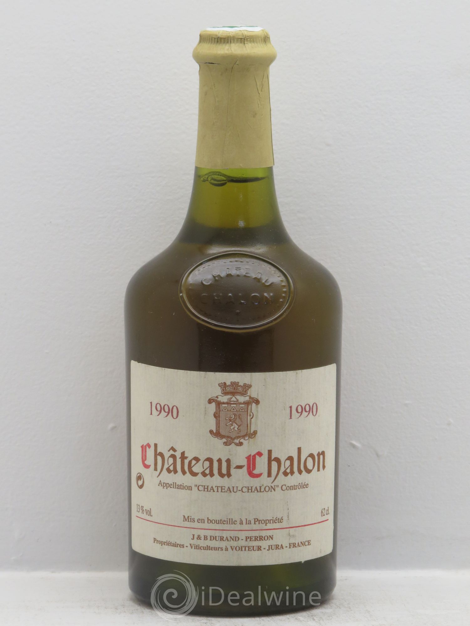 Château-Chalon Vin jaune Durand Perron 1990 - Posten von 1 Flasche - 0