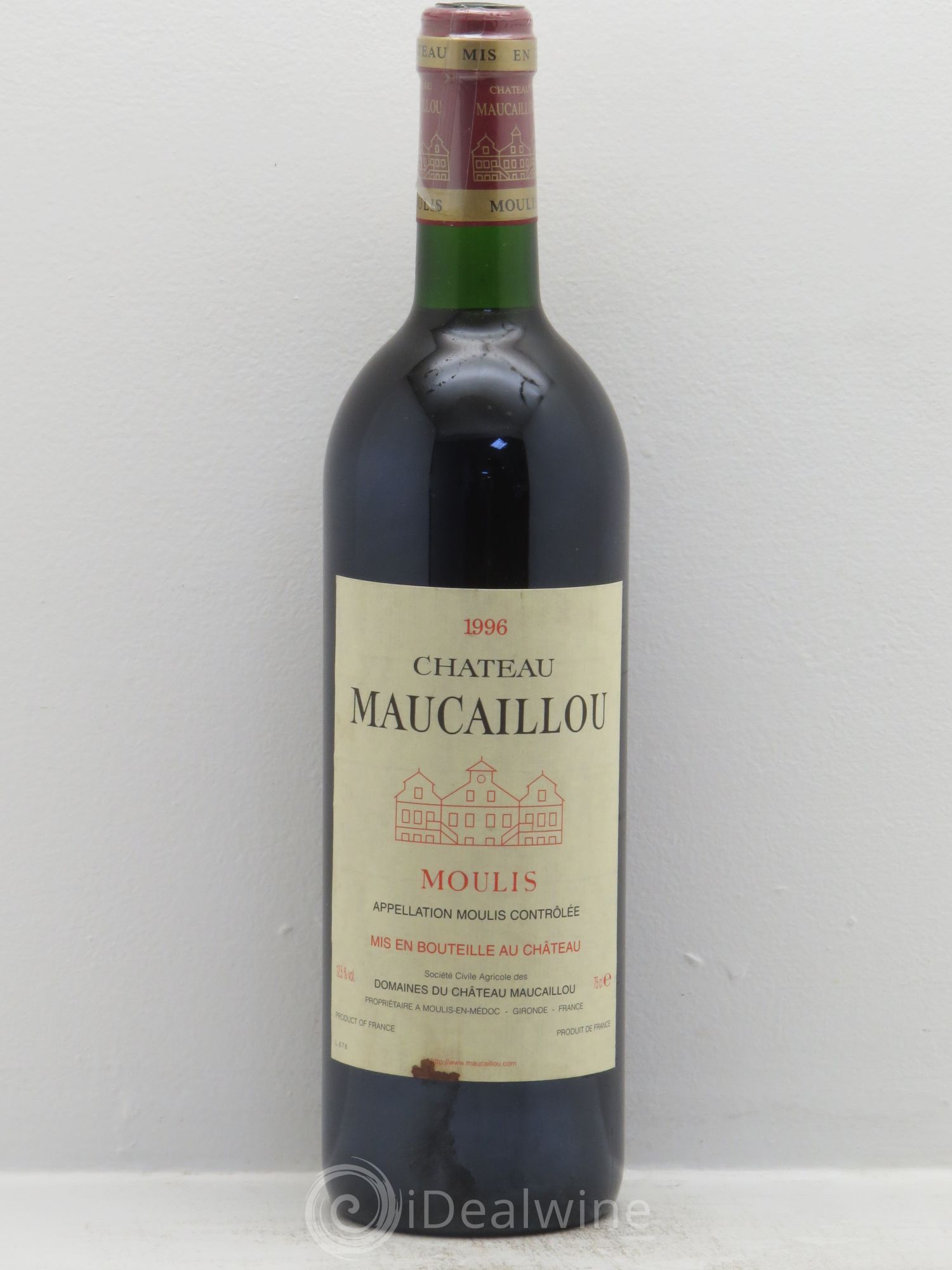 Château Maucaillou 1996 - Lot de 6 bouteilles - 0
