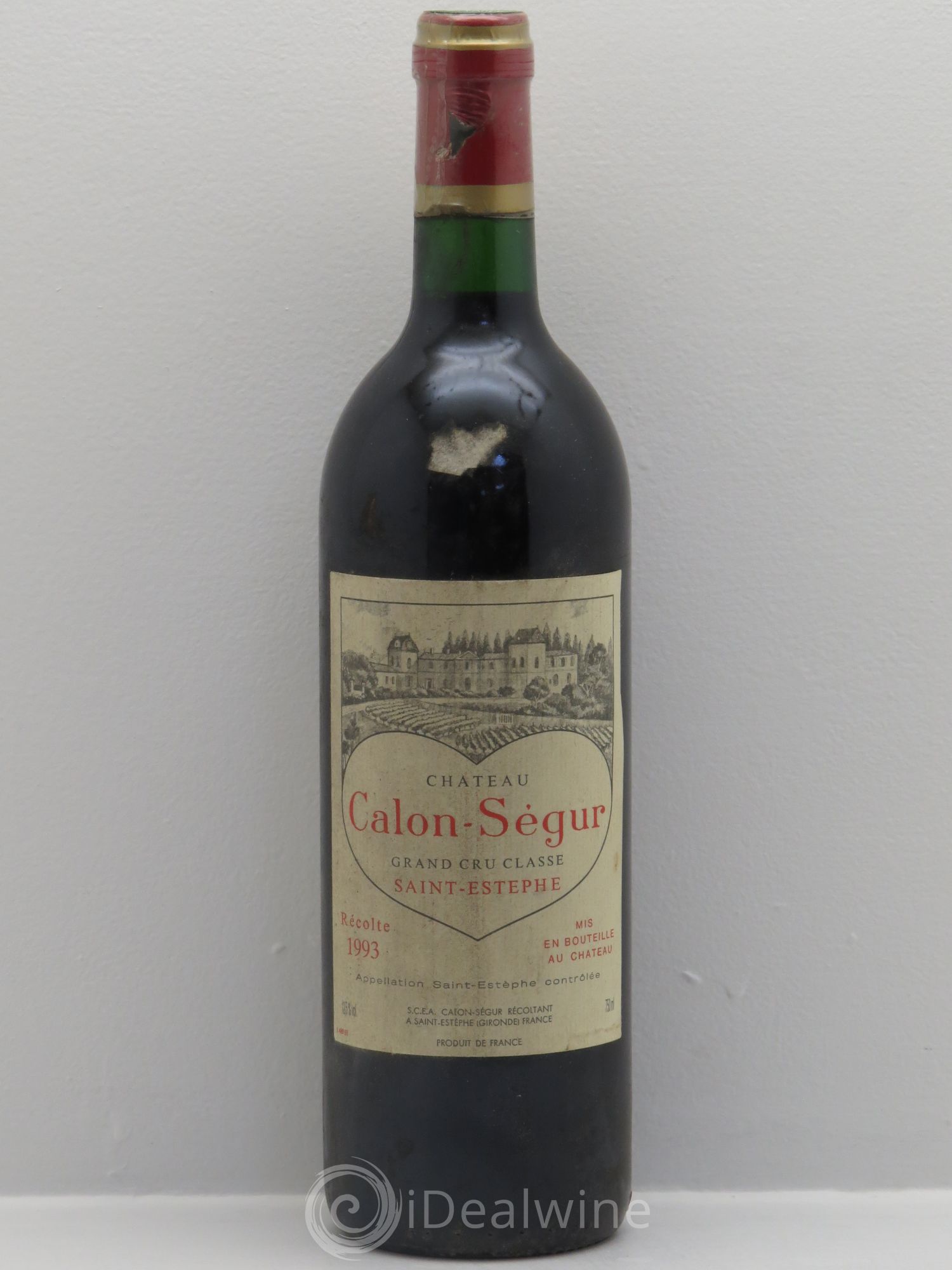 Château Calon Ségur 3ème Grand Cru Classé 1993 - Lot de 1 bouteille - 0