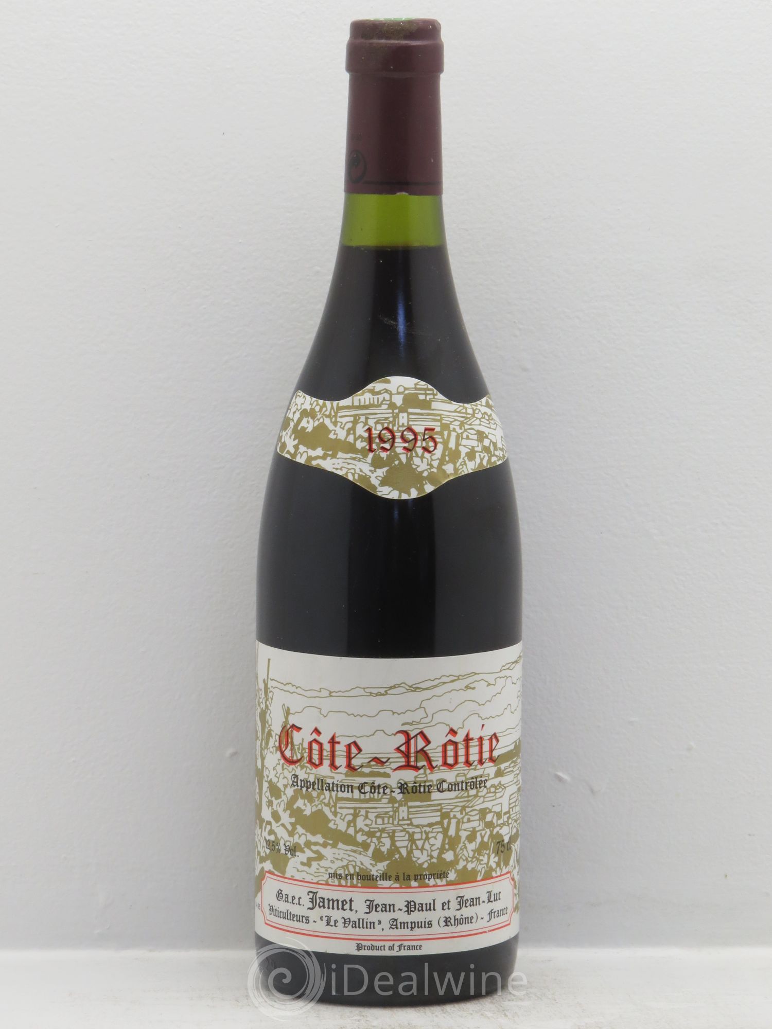 Côte-Rôtie Jamet (Domaine) 1995 - Lot de 1 bouteille - 0