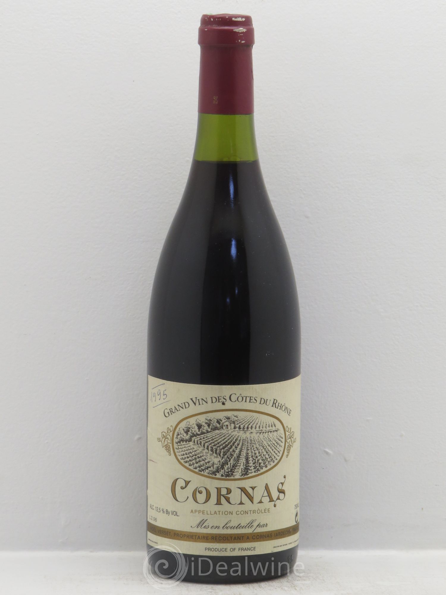 Cornas Noël Verset 1995 - Lot de 1 bouteille - 0
