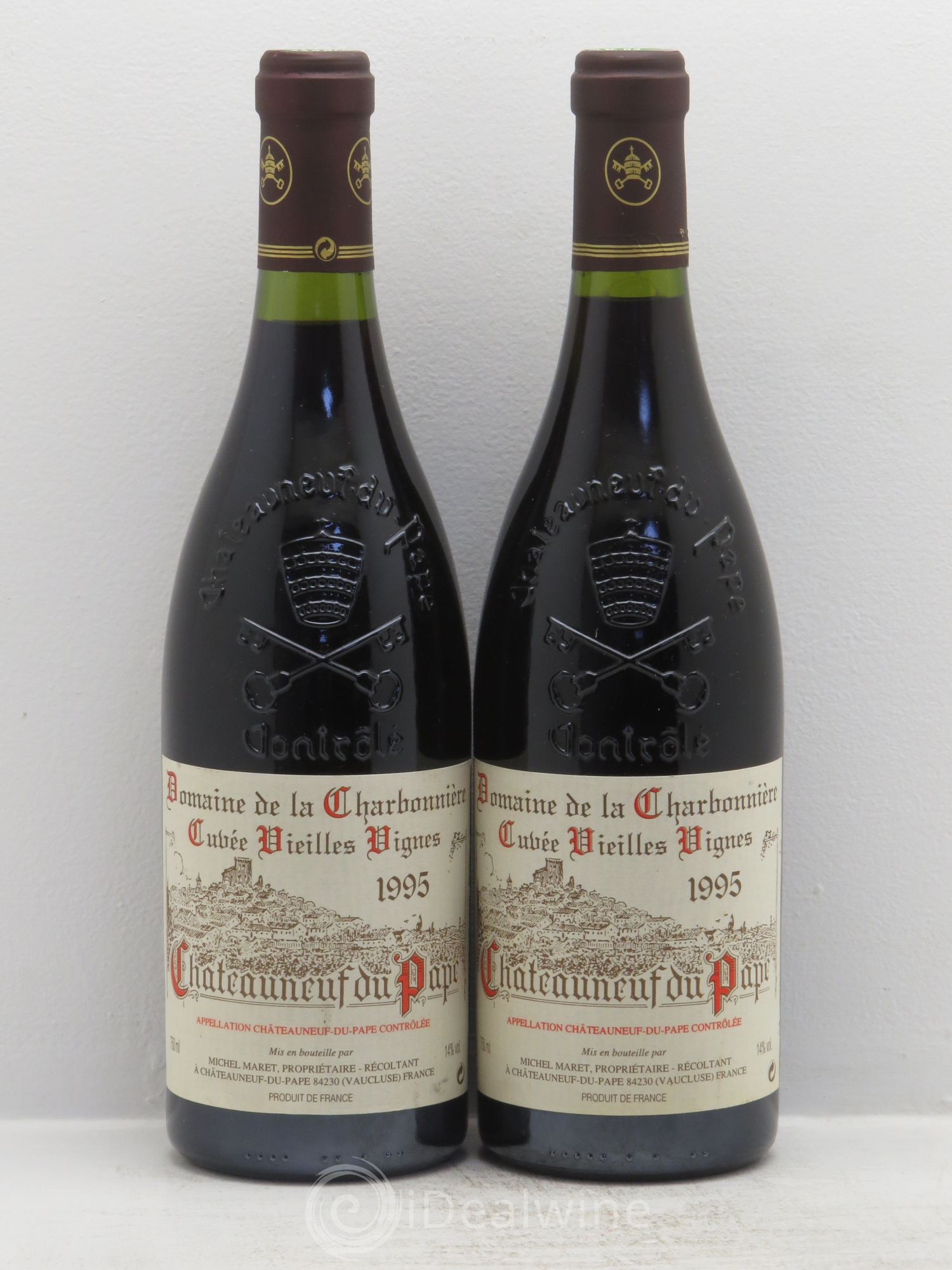 Châteauneuf-du-Pape 1995 - Lot de 2 bouteilles - 0