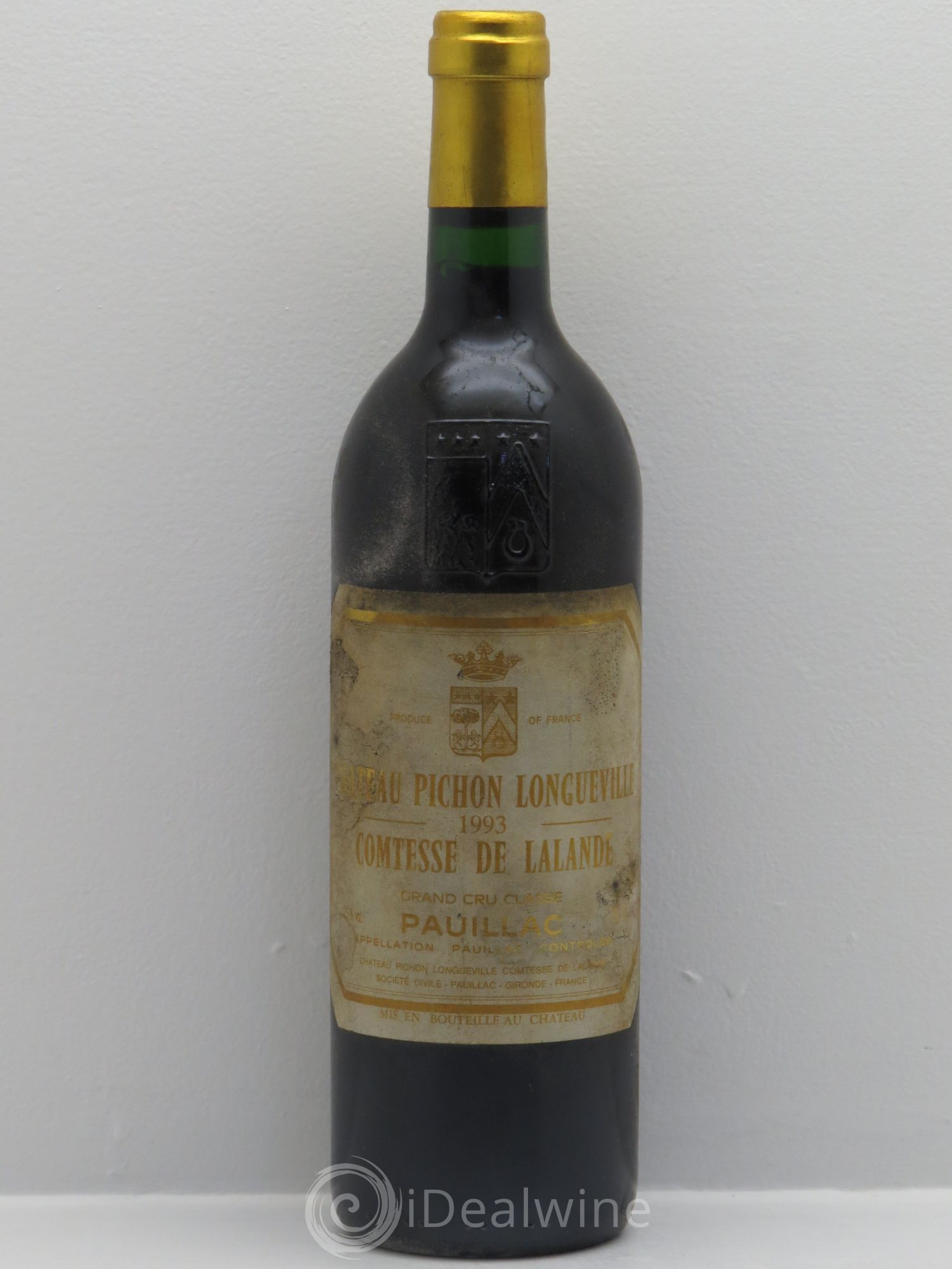 Château Pichon Longueville Comtesse de Lalande 2ème Grand Cru Classé 1993 - Lot de 1 bouteille - 0