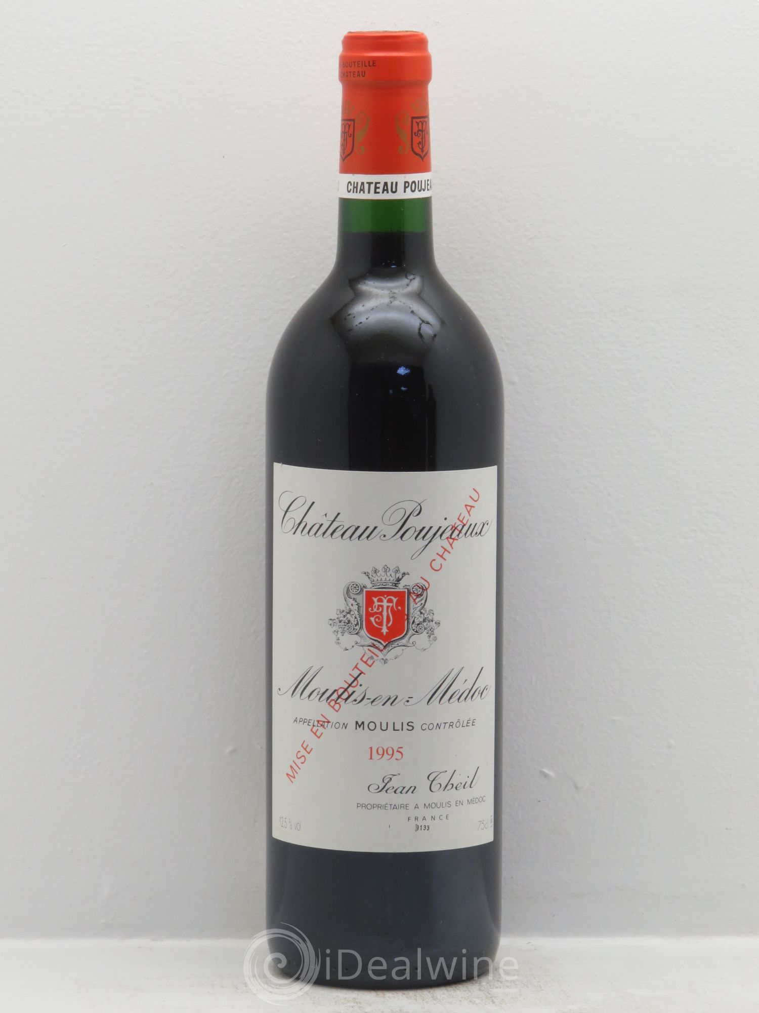 Château Poujeaux 1995 - Lot de 1 bouteille - 0