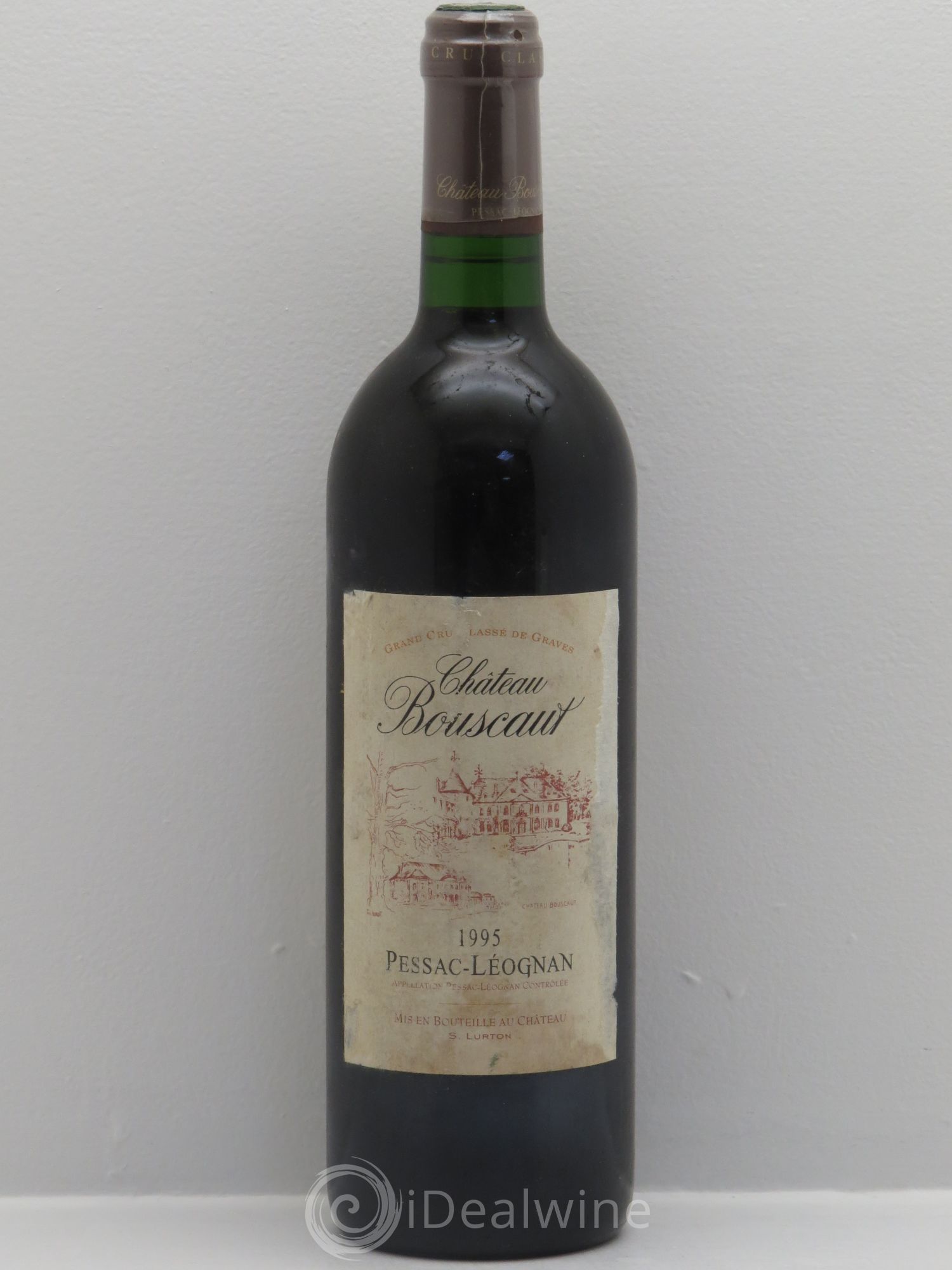 Château Bouscaut Cru Classé de Graves 1995 - Lot de 1 bouteille - 0