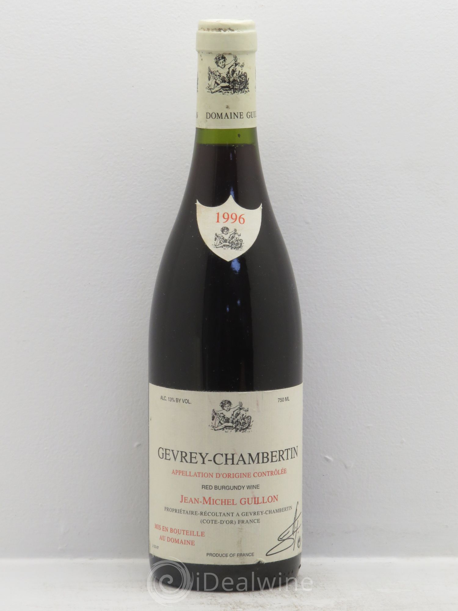 Gevrey-Chambertin Guillon 1996 - Posten von 1 Flasche - 0