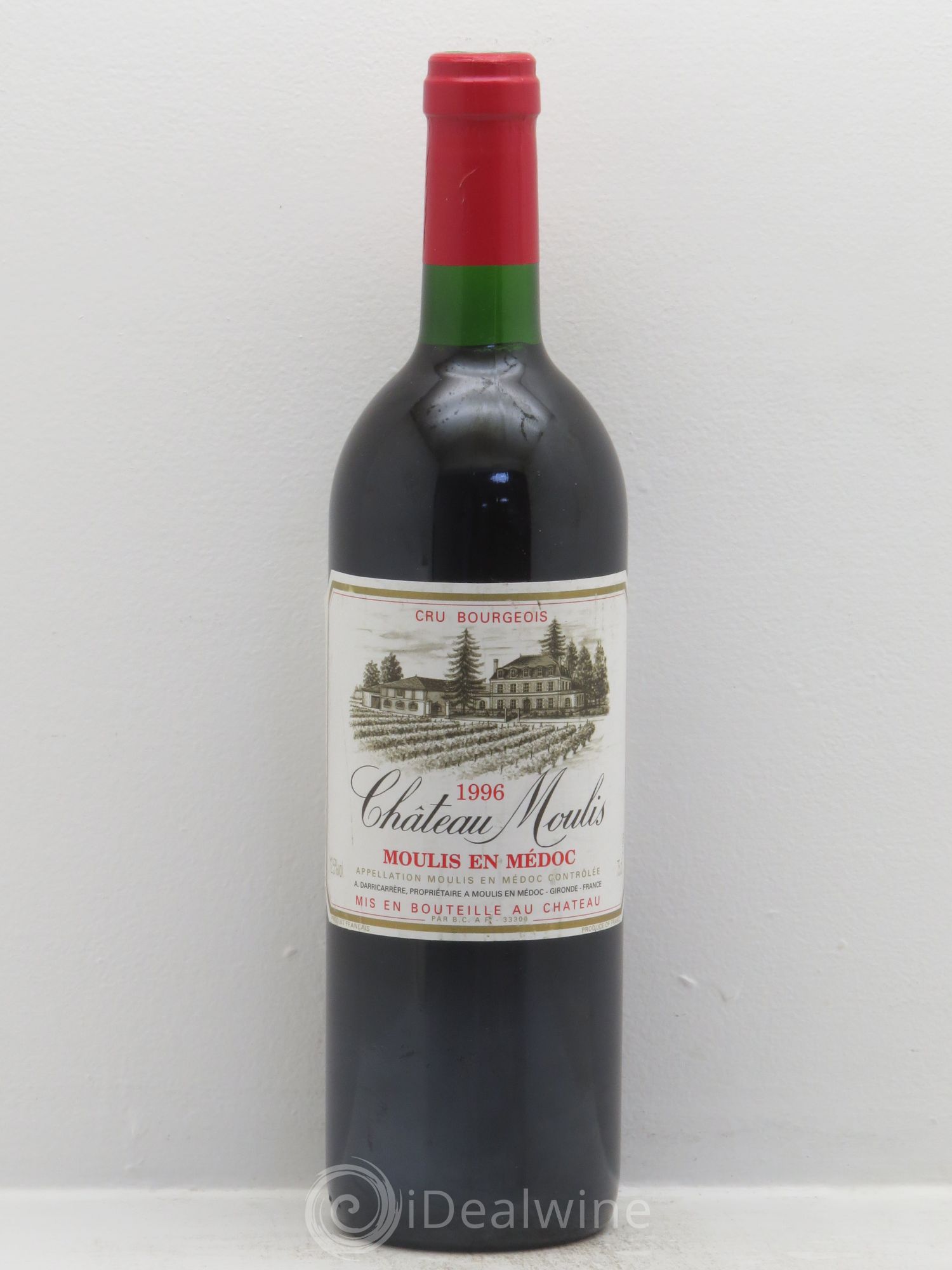 Château Moulis Château Moulis 1996 - Posten von 1 Flasche - 0