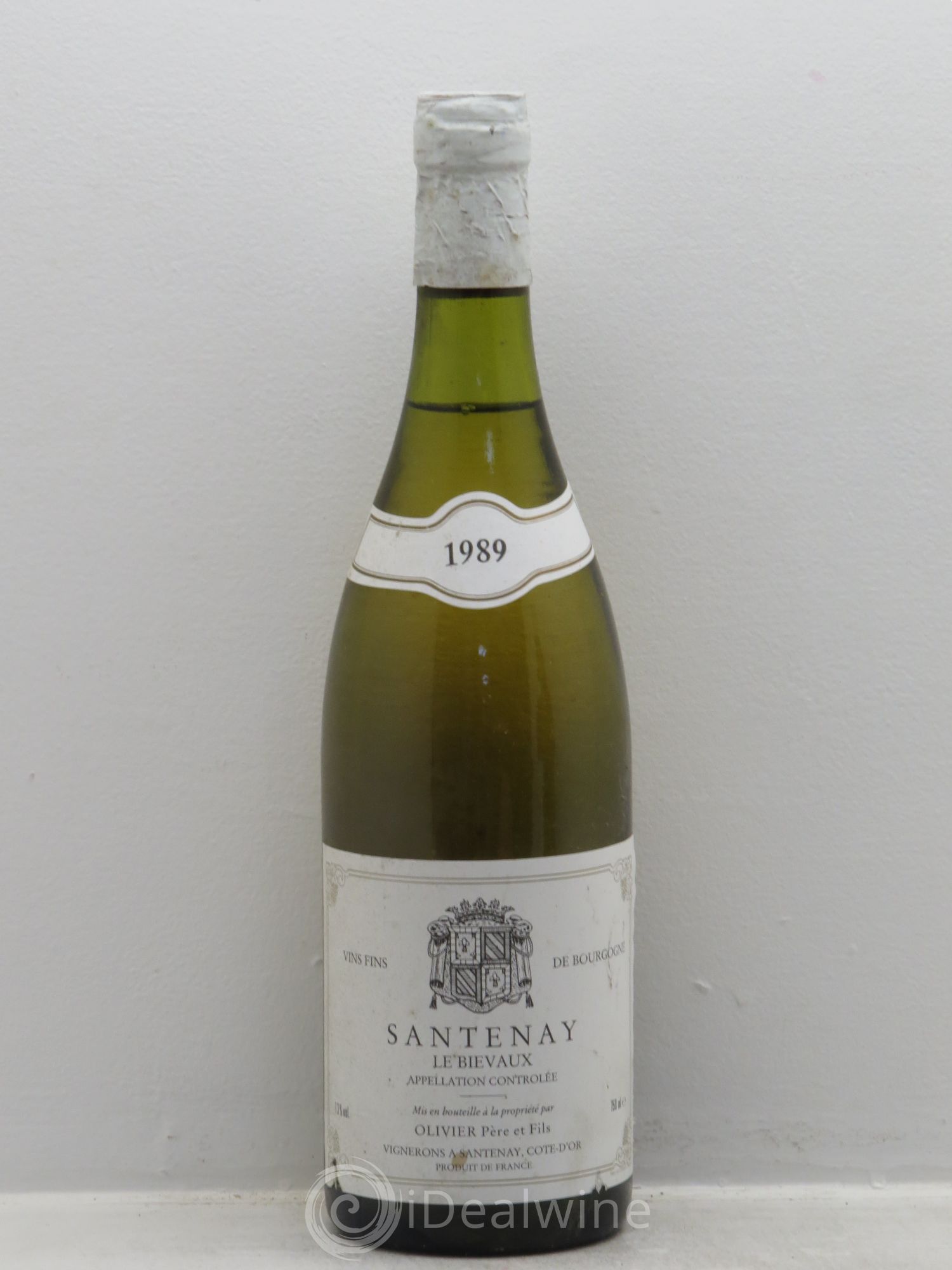 Santenay Le Bievaux Olivier Père et fils 1989 - Posten von 6 Flaschen - 0