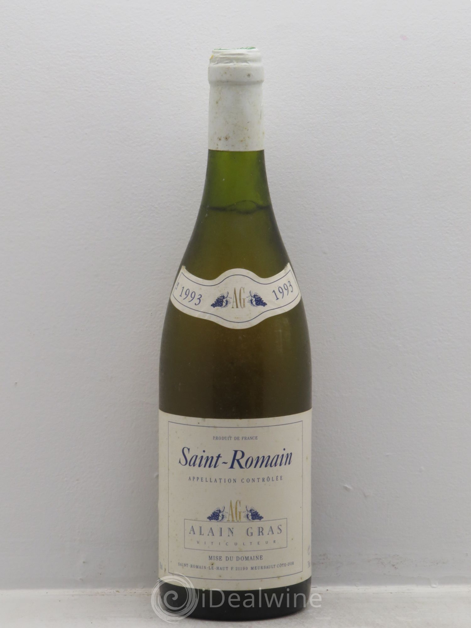 Saint-Romain Alain Gras 1993 - Lot de 1 bouteille - 0