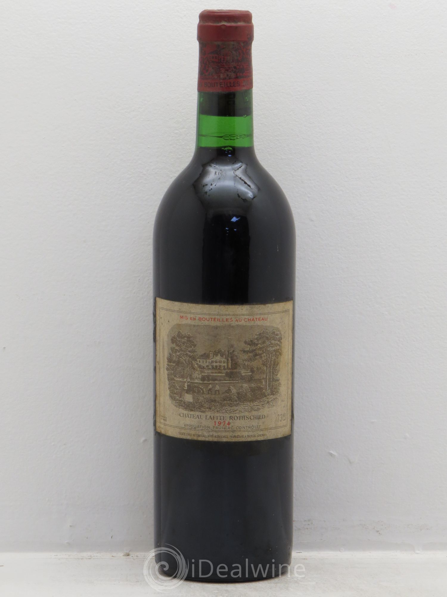 Château Lafite Rothschild 1er Grand Cru Classé 1974 - Lot de 1 bouteille - 0