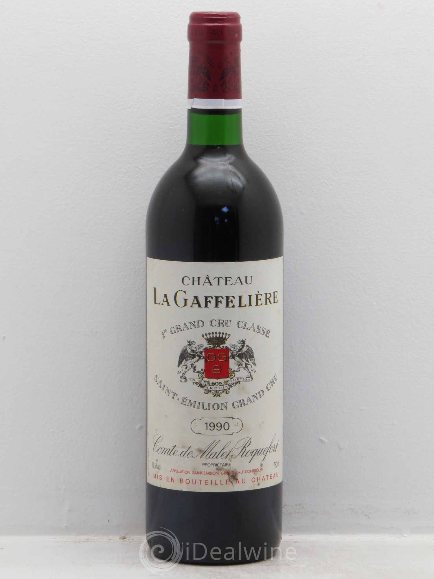 Château la Gaffelière 1er Grand Cru Classé B 1990 - Lot de 1 bouteille - 0