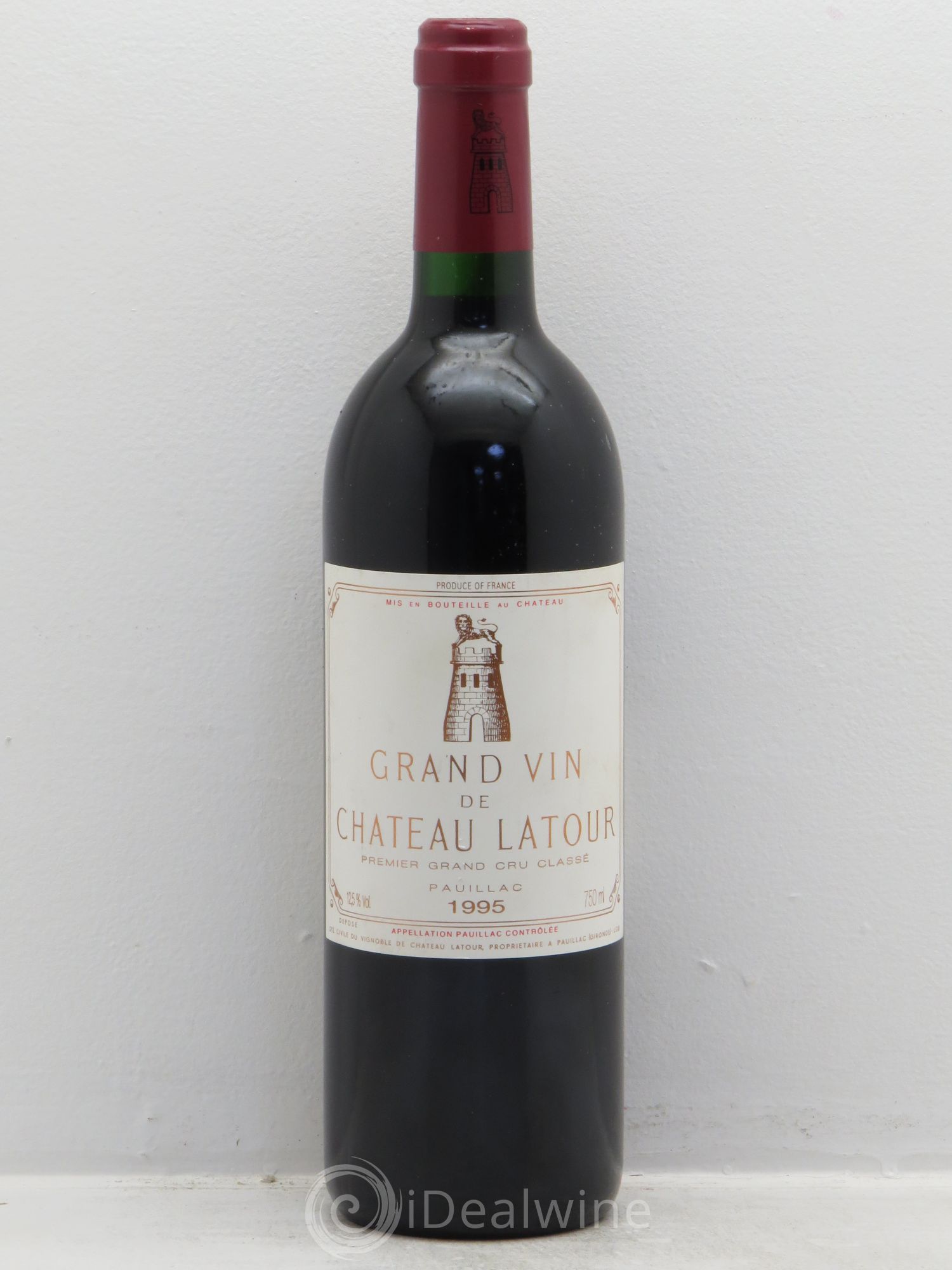 Château Latour 1er Grand Cru Classé 1995 - Lot de 1 bouteille - 0