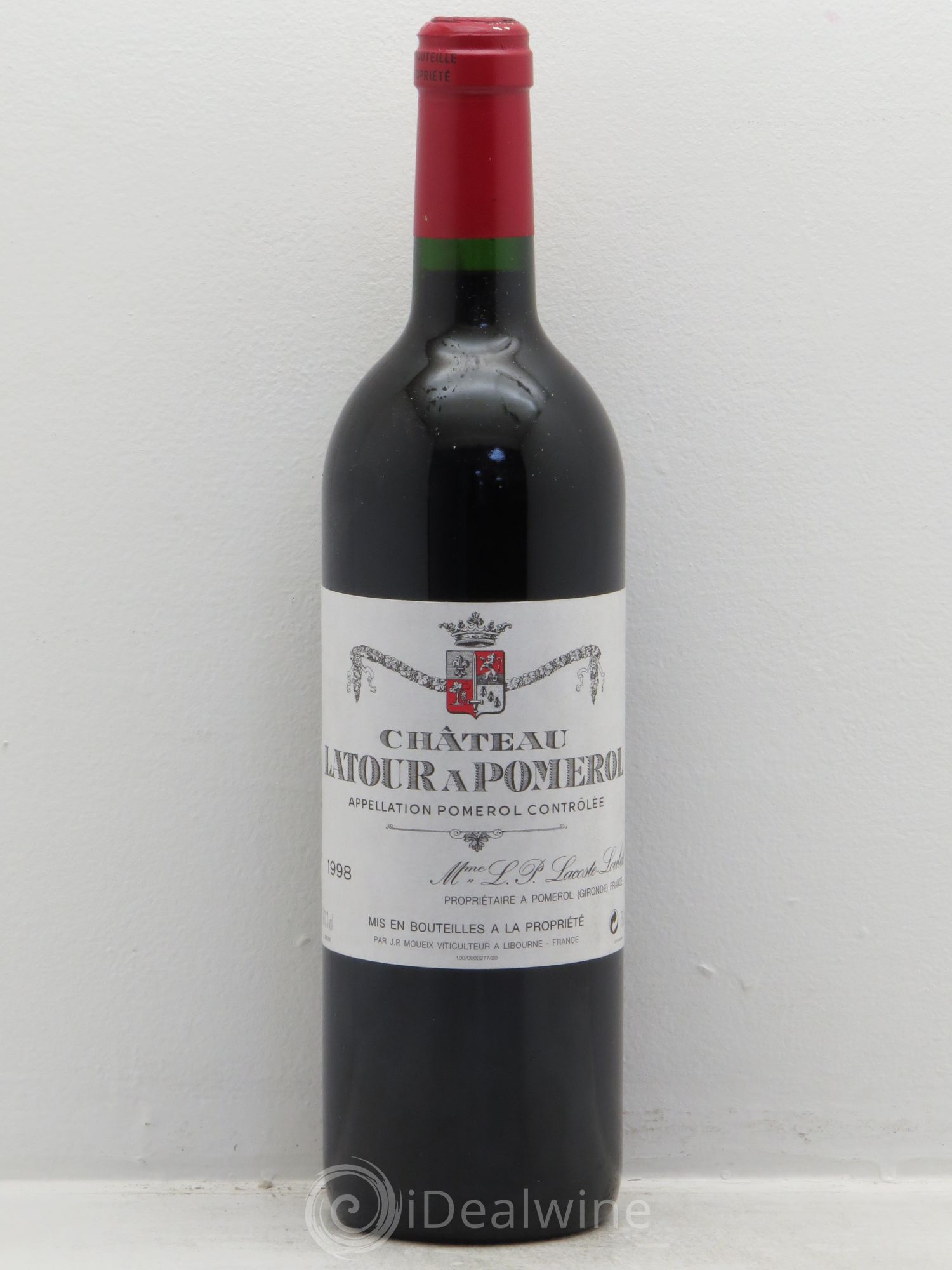 Château Latour à Pomerol 1998 - Lot de 1 bouteille - 0