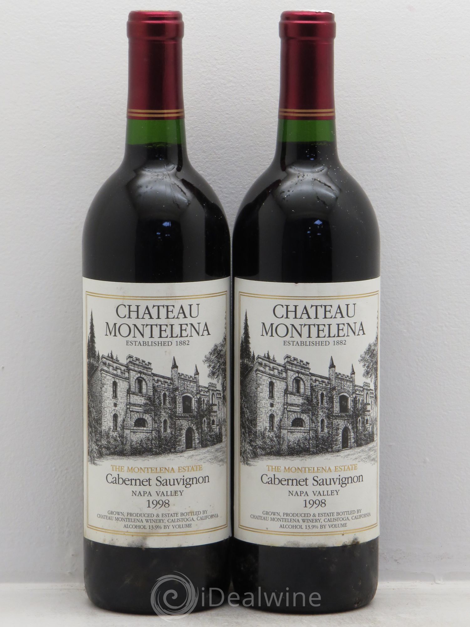 USA Montelana Cabernet Sauvignon Napa Valley 1998 - Posten von 2 Flaschen - 0