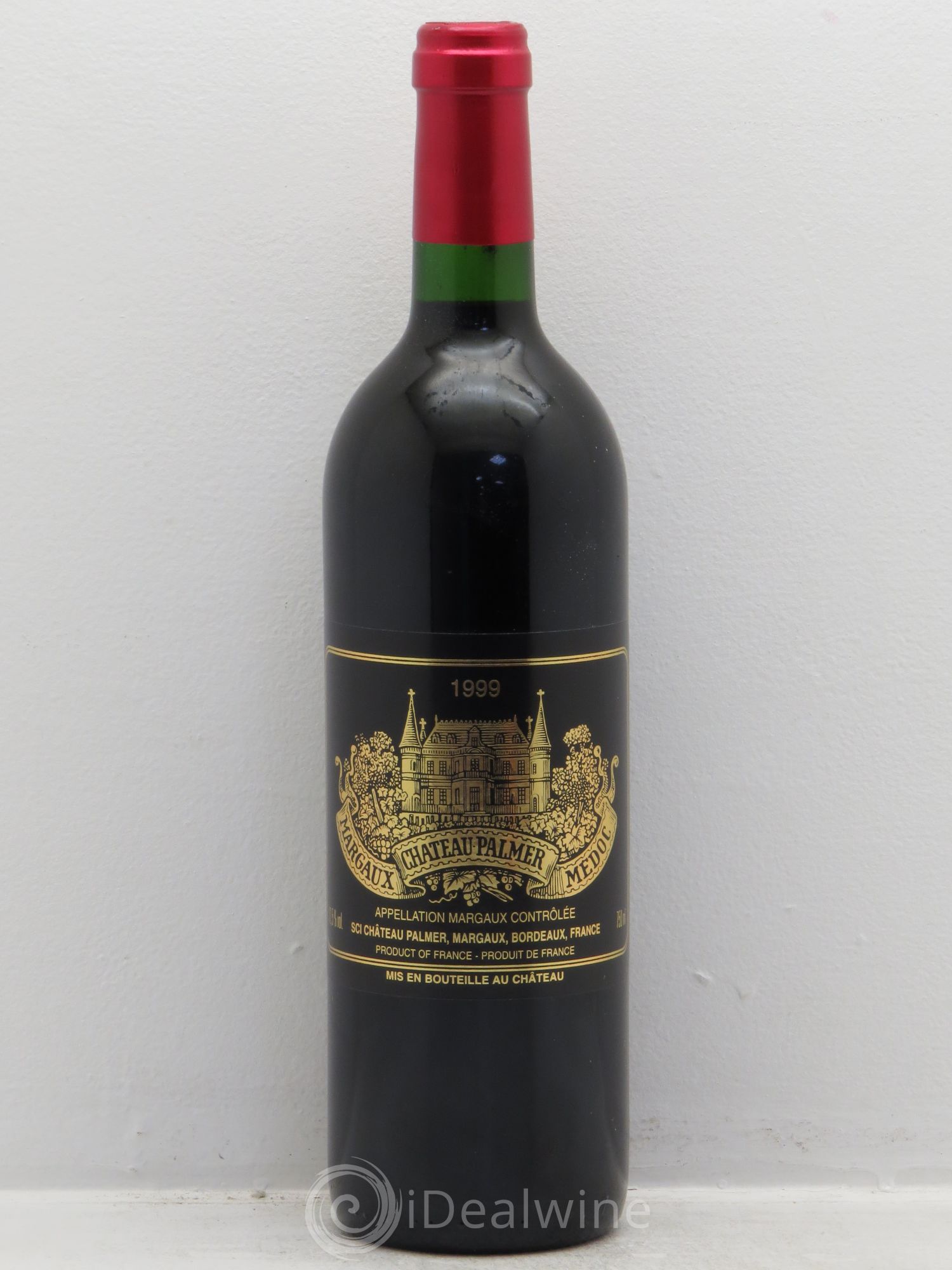 Château Palmer 3ème Grand Cru Classé 1999 - Lot de 1 bouteille - 0