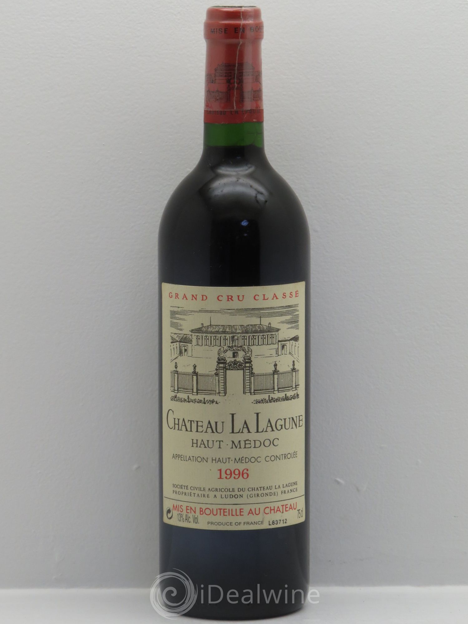 Château la Lagune 3ème Grand Cru Classé 1996 - Lot de 1 bouteille - 0