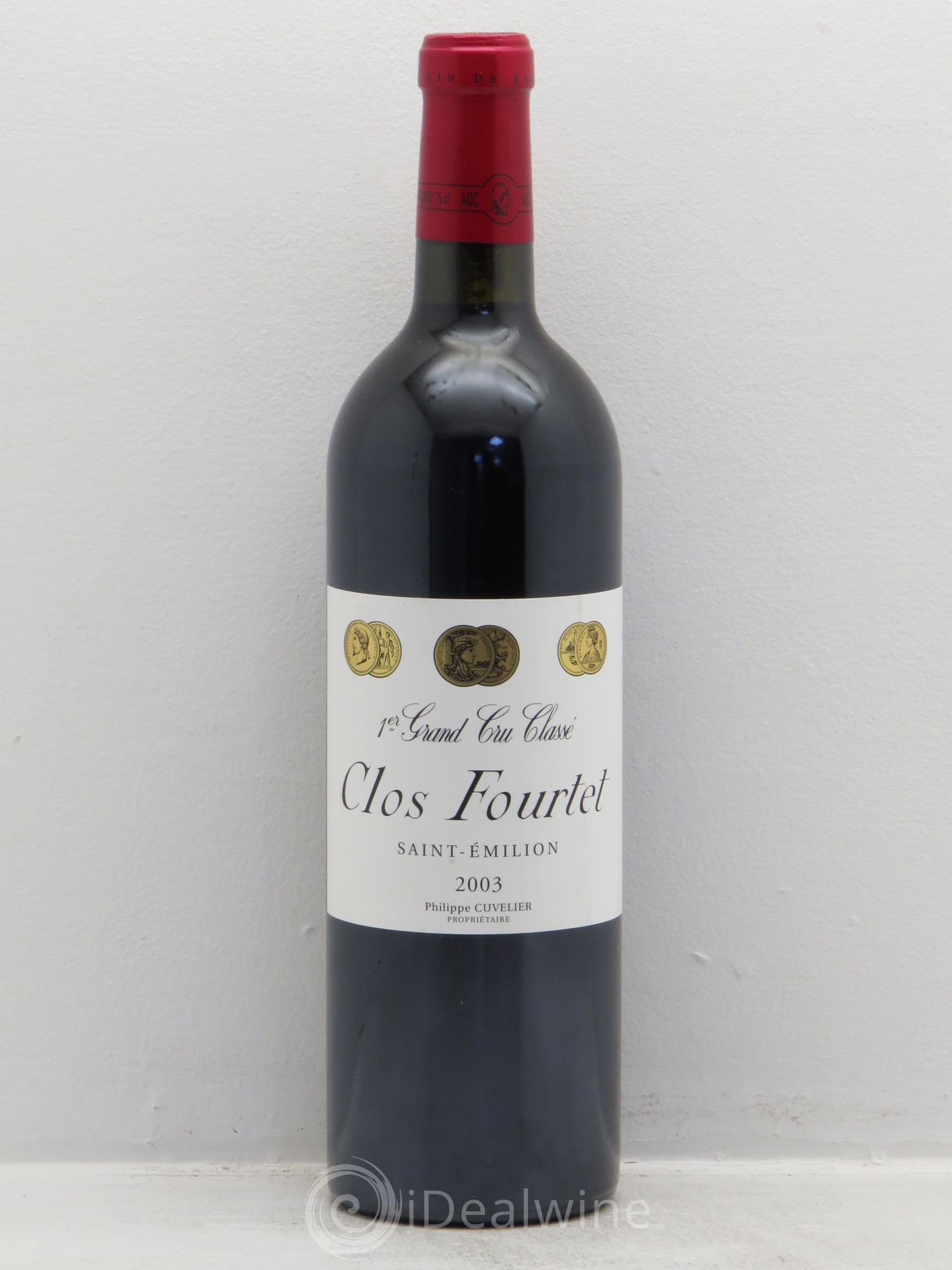 Clos Fourtet 1er Grand Cru Classé B 2003 - Lot de 1 bouteille - 0