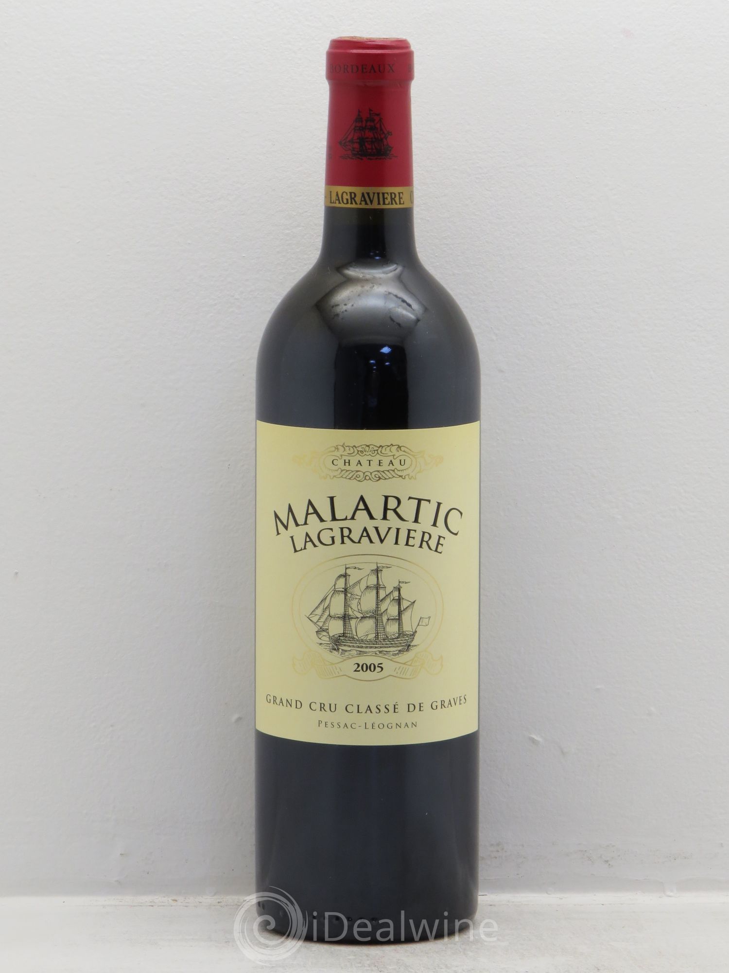 Château Malartic-Lagravière Cru Classé de Graves 2005 - Lot de 1 bouteille - 0