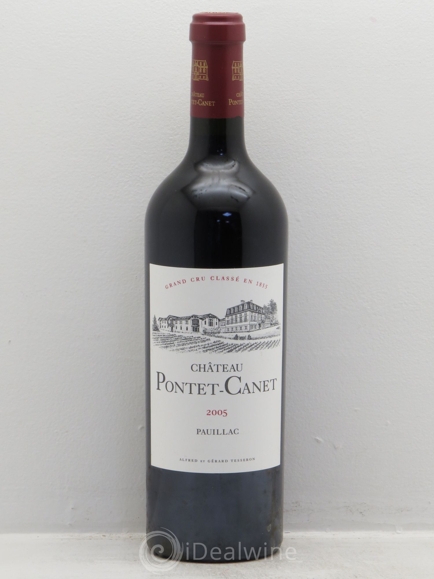 Château Pontet Canet 5ème Grand Cru Classé 2005 - Lot de 1 bouteille - 0