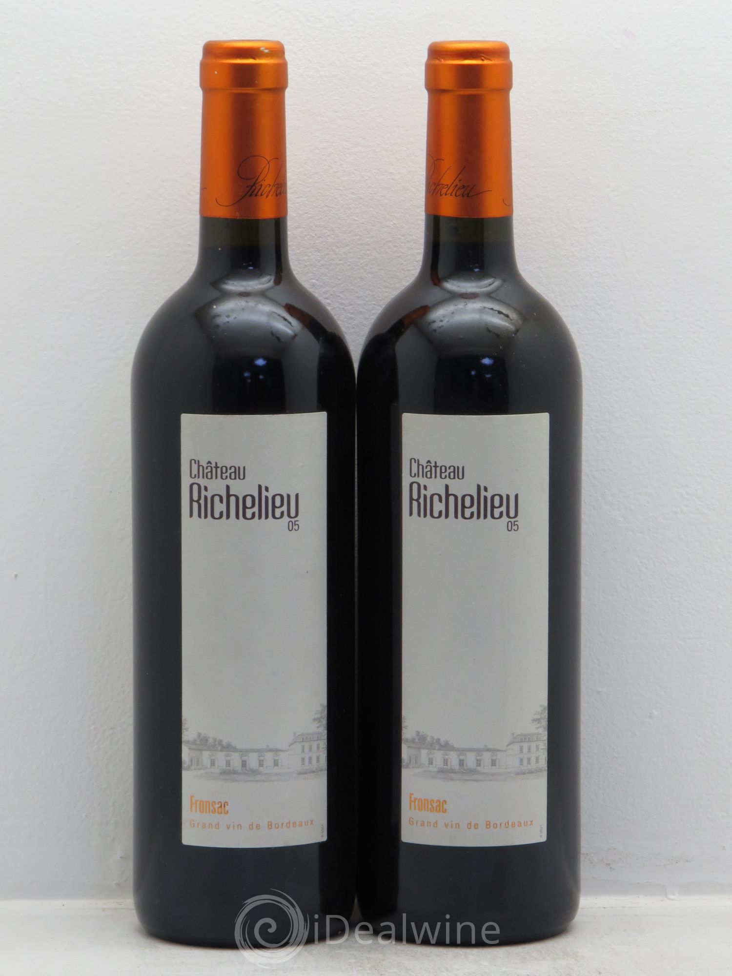 Fronsac Richelieu 2005 - Lot de 2 bouteilles - 0