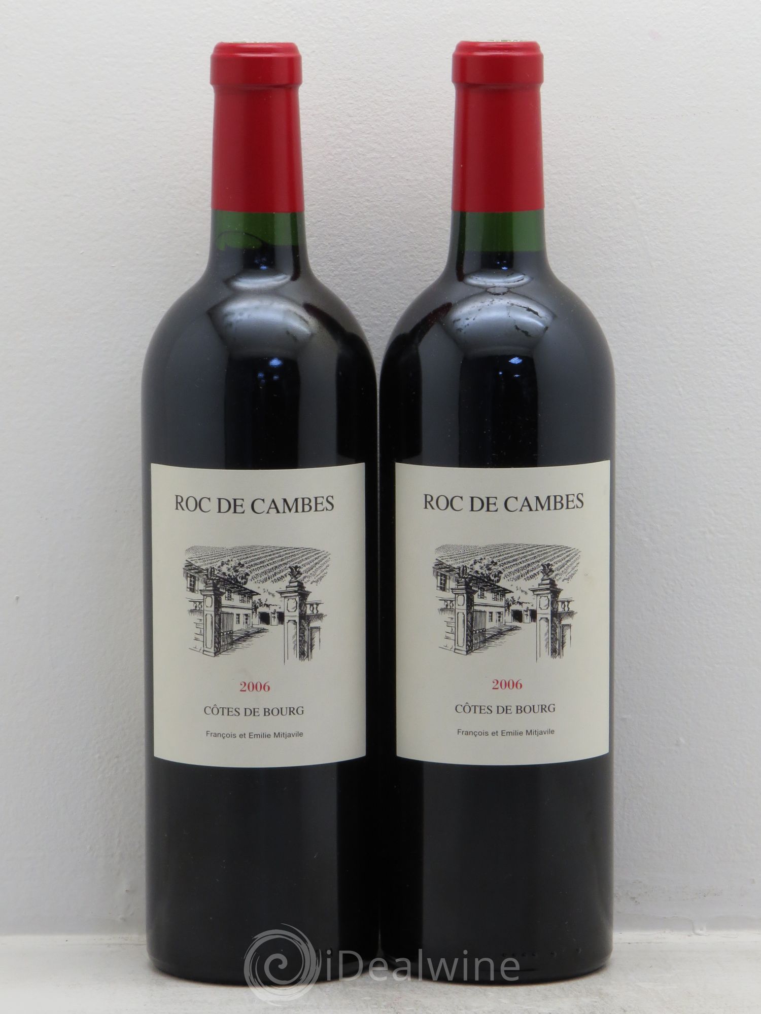 Roc de Cambes 2006 - Lot of 2 bottles - 0