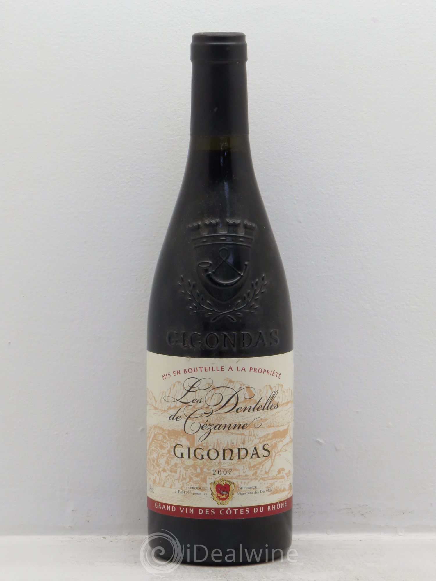 Gigondas Les dentelles de Cézanne 2007 - Posten von 1 Flasche - 0