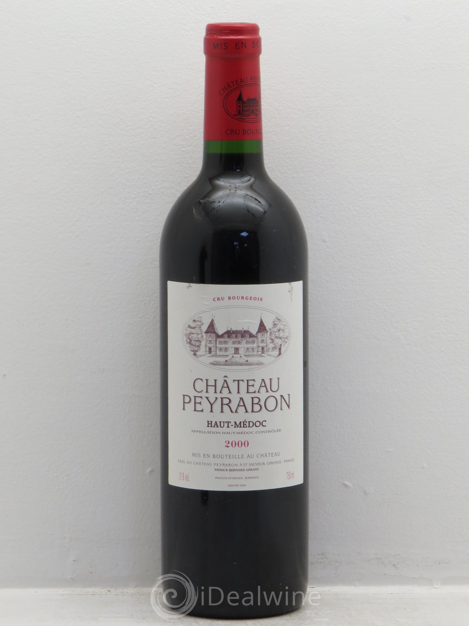 Château Peyrabon Cru Bourgeois 2000 - Lot de 1 bouteille - 0