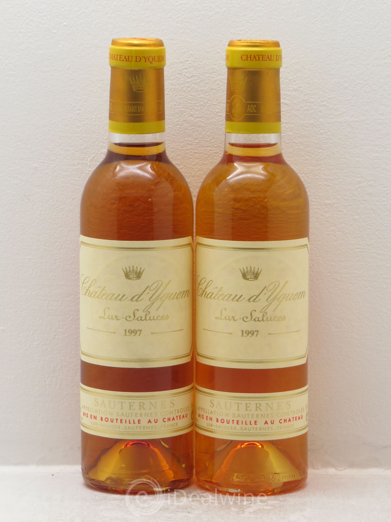 Château d' Yquem 1er Cru Classé Supérieur 1997 - Posten von 2 Demi-Flaschen - 0