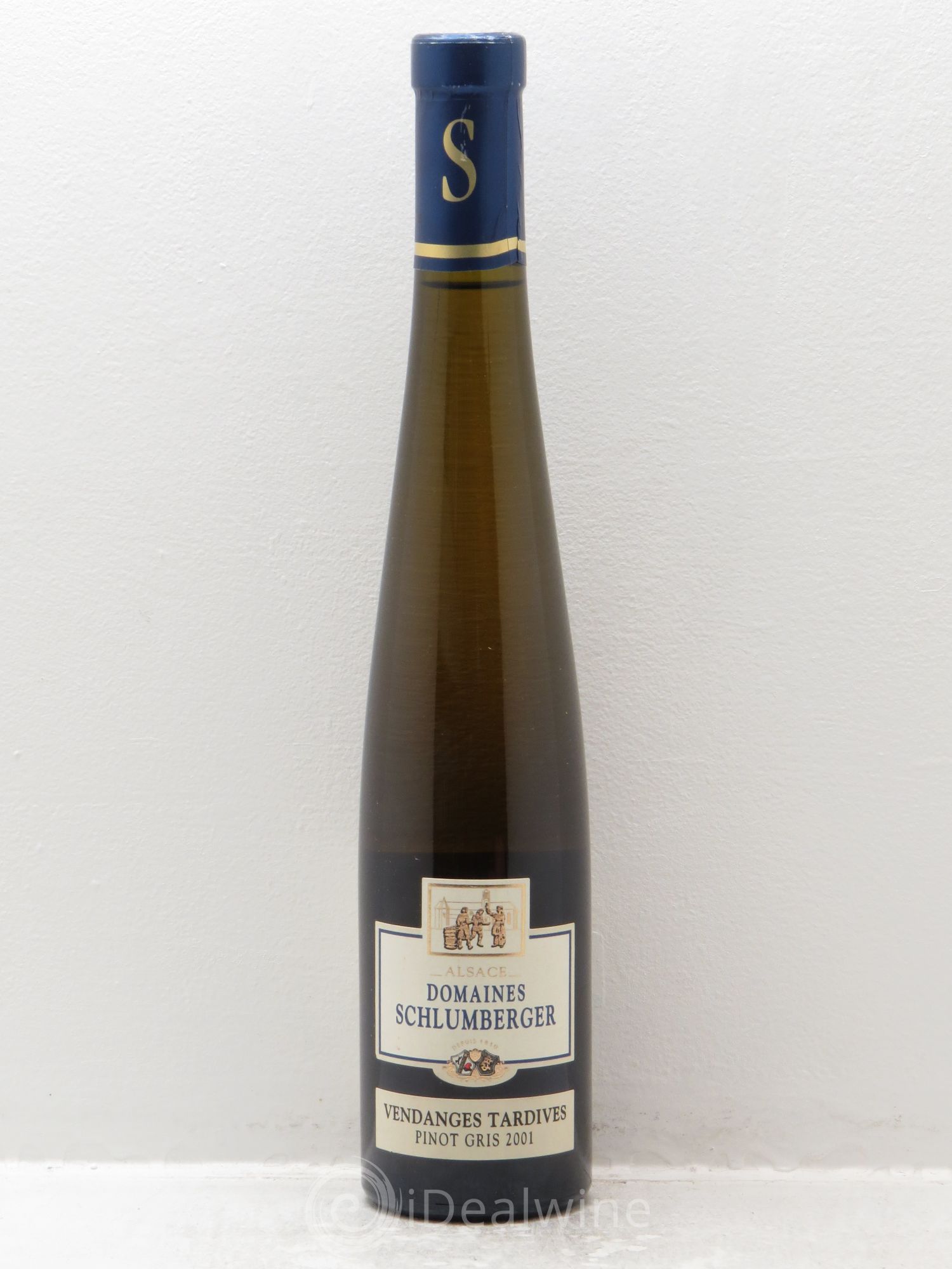 Pinot Gris Vendanges Tardives Schlumberger 2001 - Posten von 1 Demi-Flasche - 0