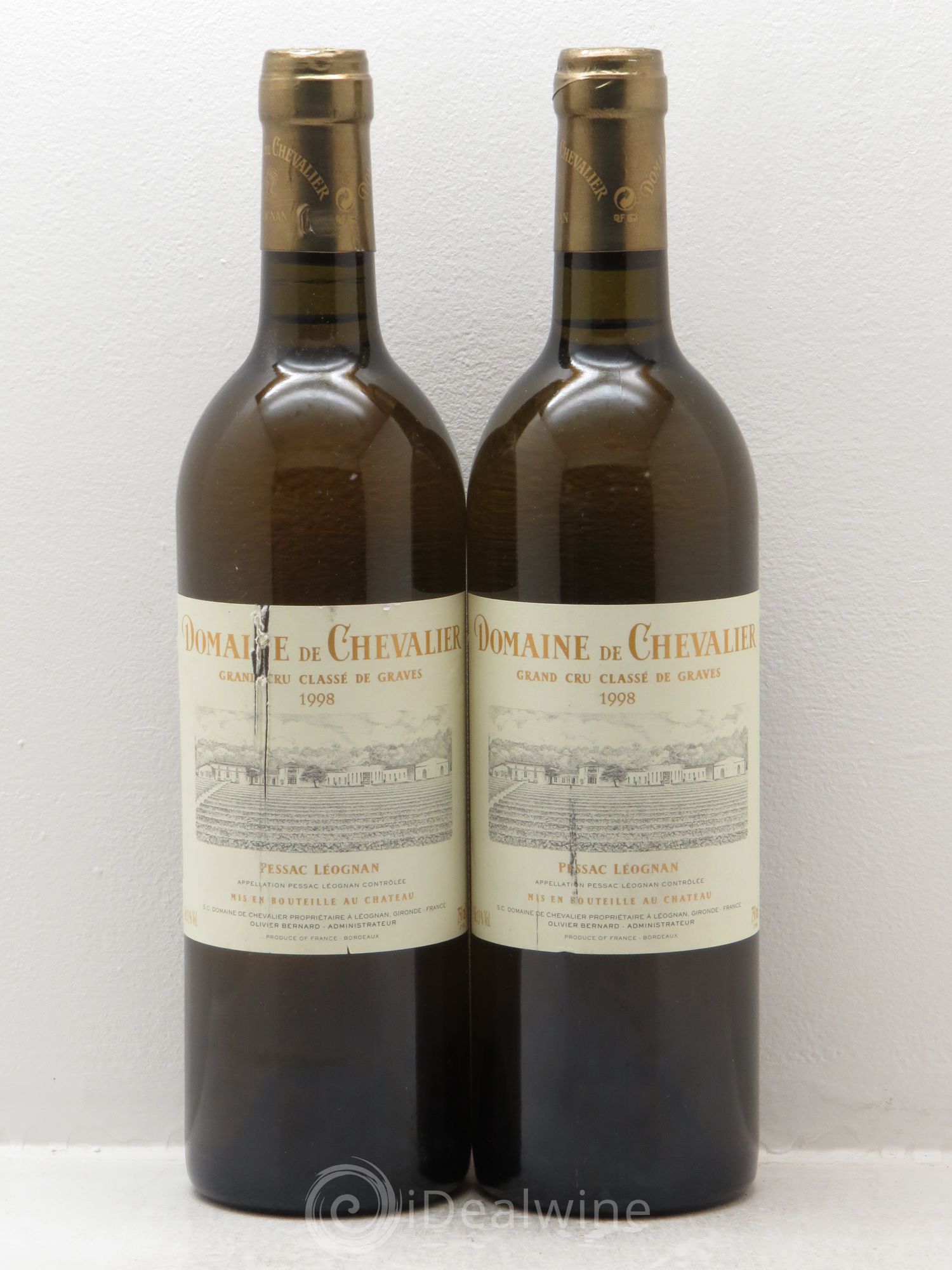 Domaine de Chevalier Cru Classé de Graves 1998 - Lot de 2 bouteilles - 0
