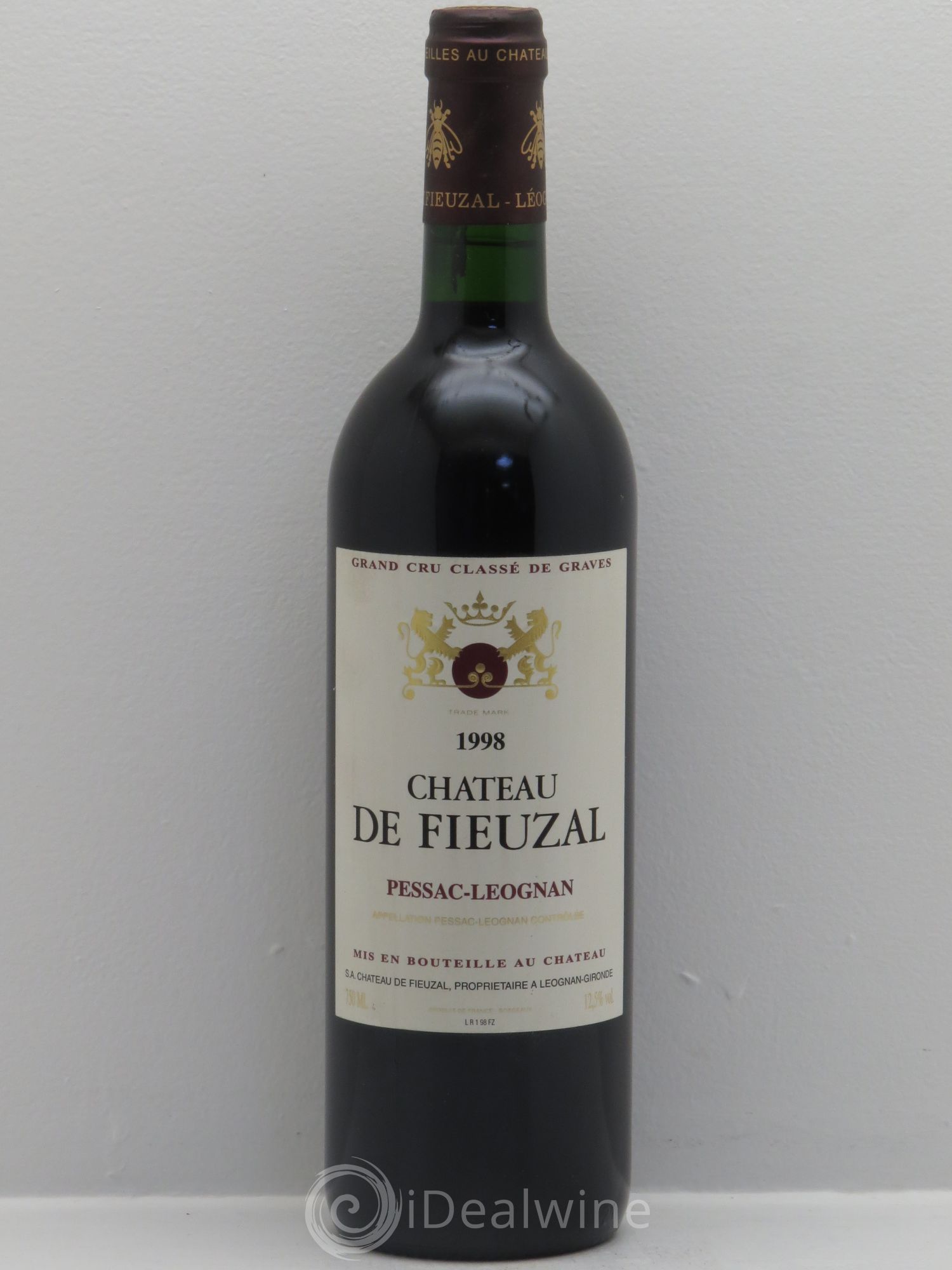 Château de Fieuzal Cru Classé de Graves 1998 - Lot de 1 bouteille - 0